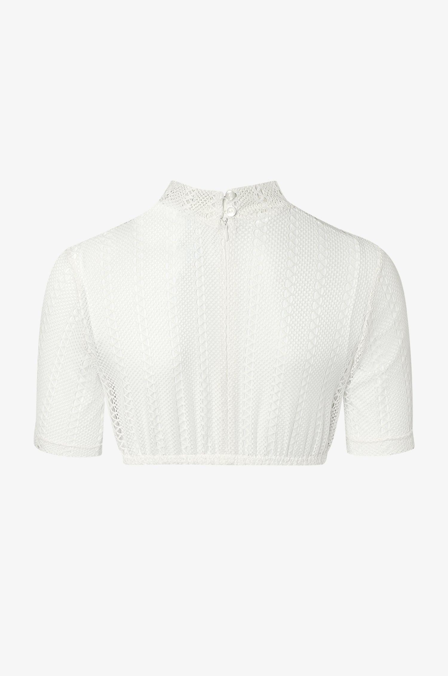 Bluse Inga in Ivory - TRACHT À PORTER