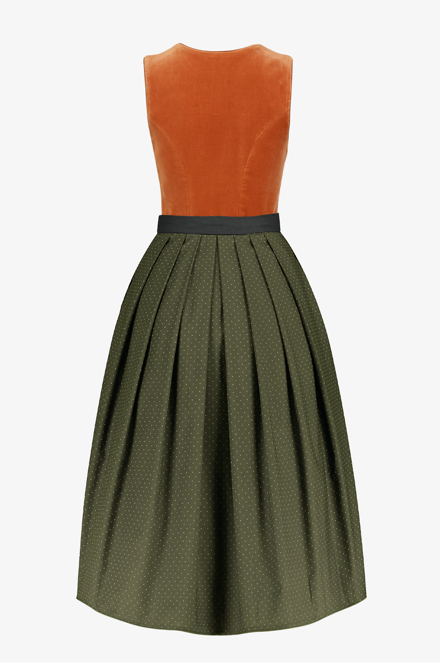 Dirndl Alice in ginger
