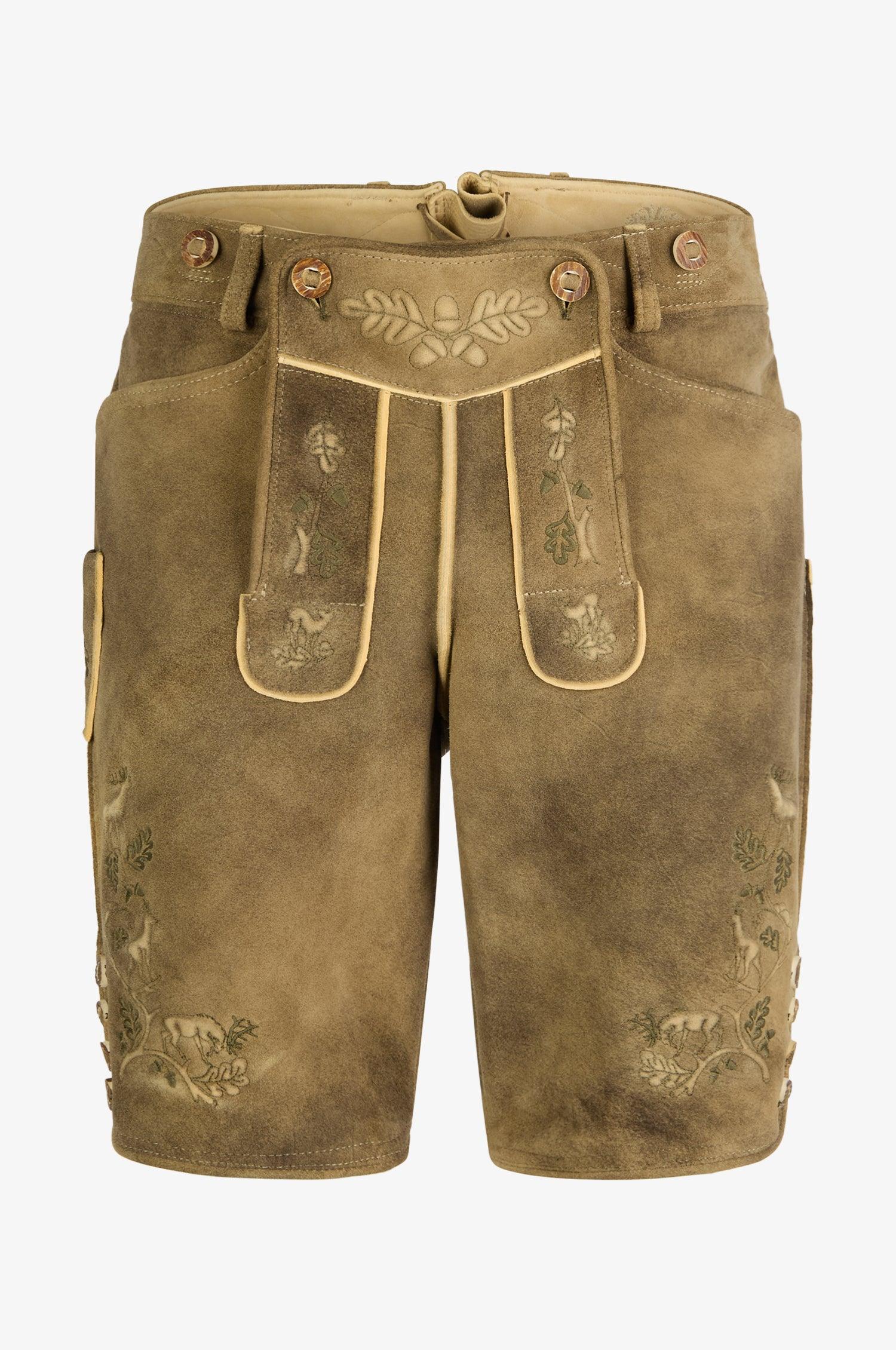 Ziegen Lederhose Tommi in Inka - TRACHT À PORTER