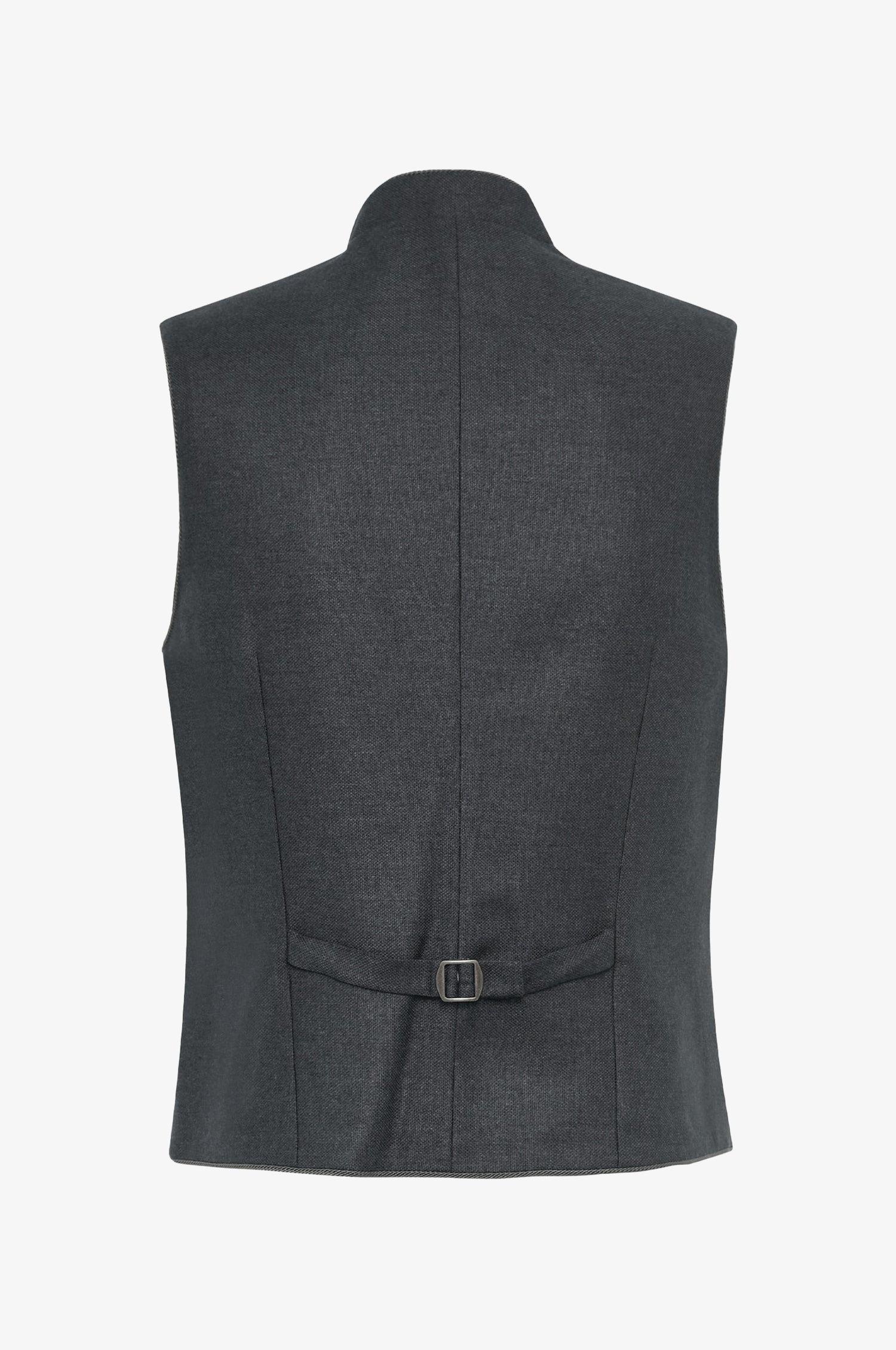 Trachtenweste Nick in Anthrazit - TRACHT À PORTER