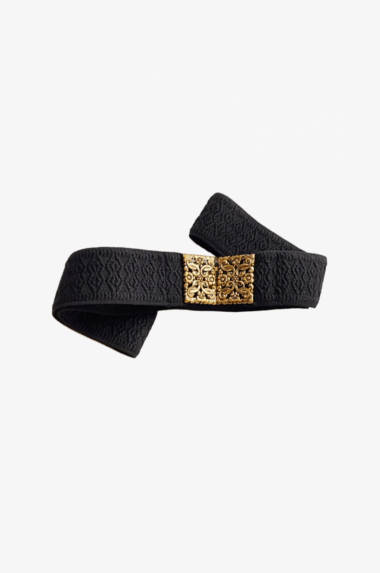 Gürtel in Schwarz mit Schnalle - TRACHT À PORTER