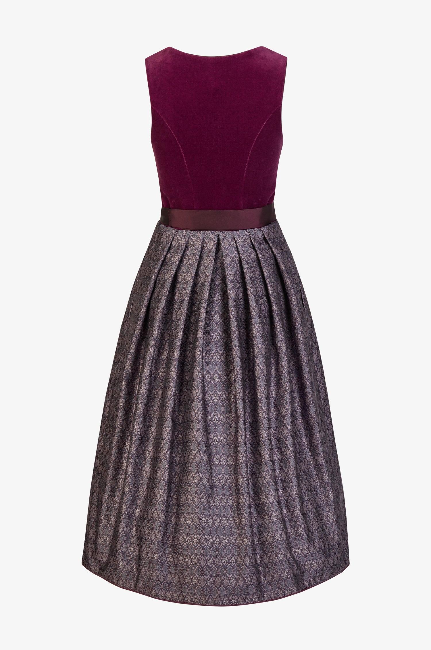 Dirndl Celeste in Cassis - TRACHT À PORTER