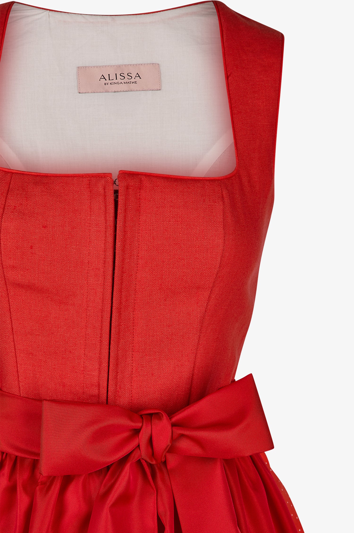 Dirndl Adri in Coral - TRACHT À PORTER