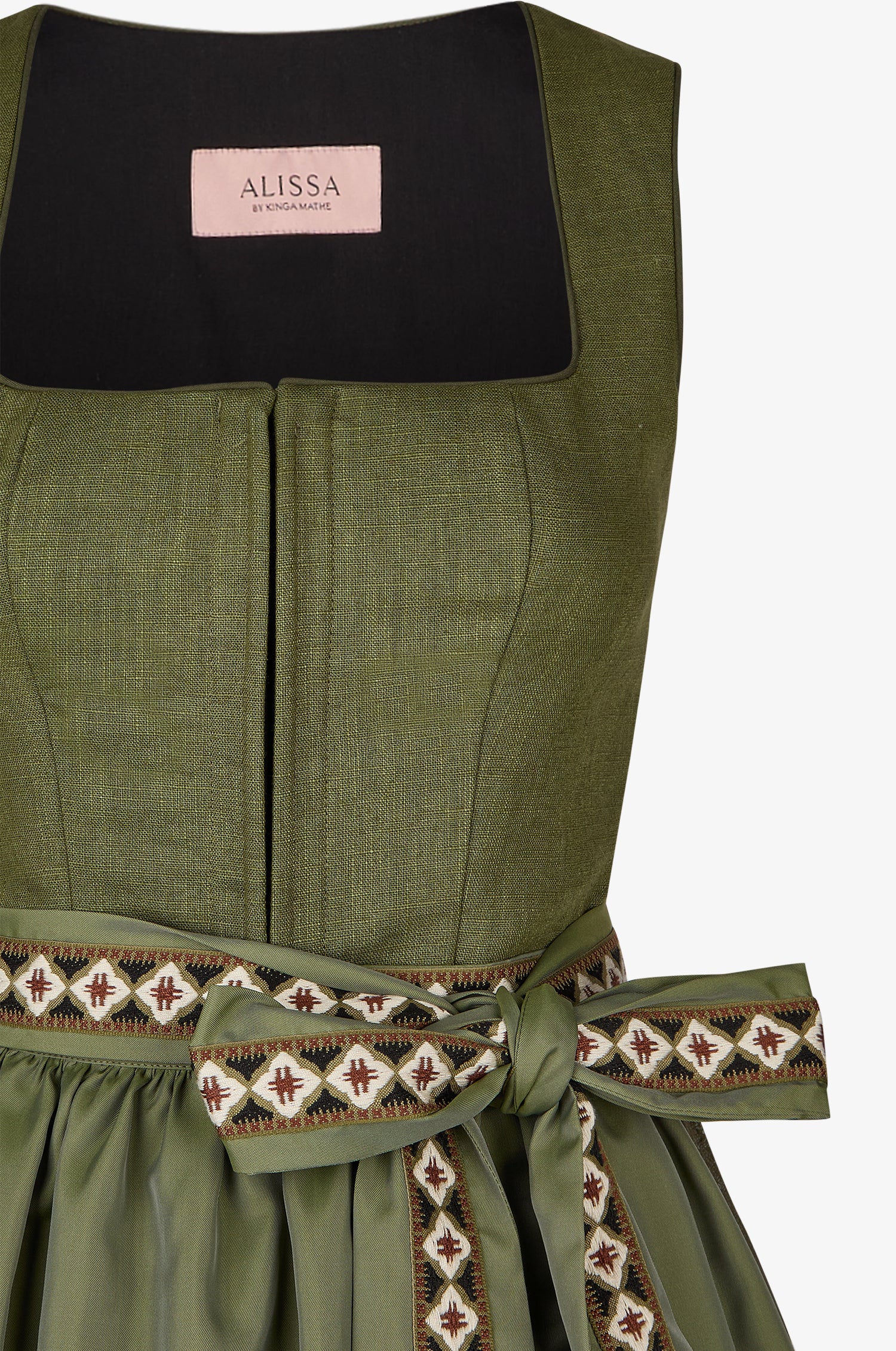 Dirndl Karla in Olive