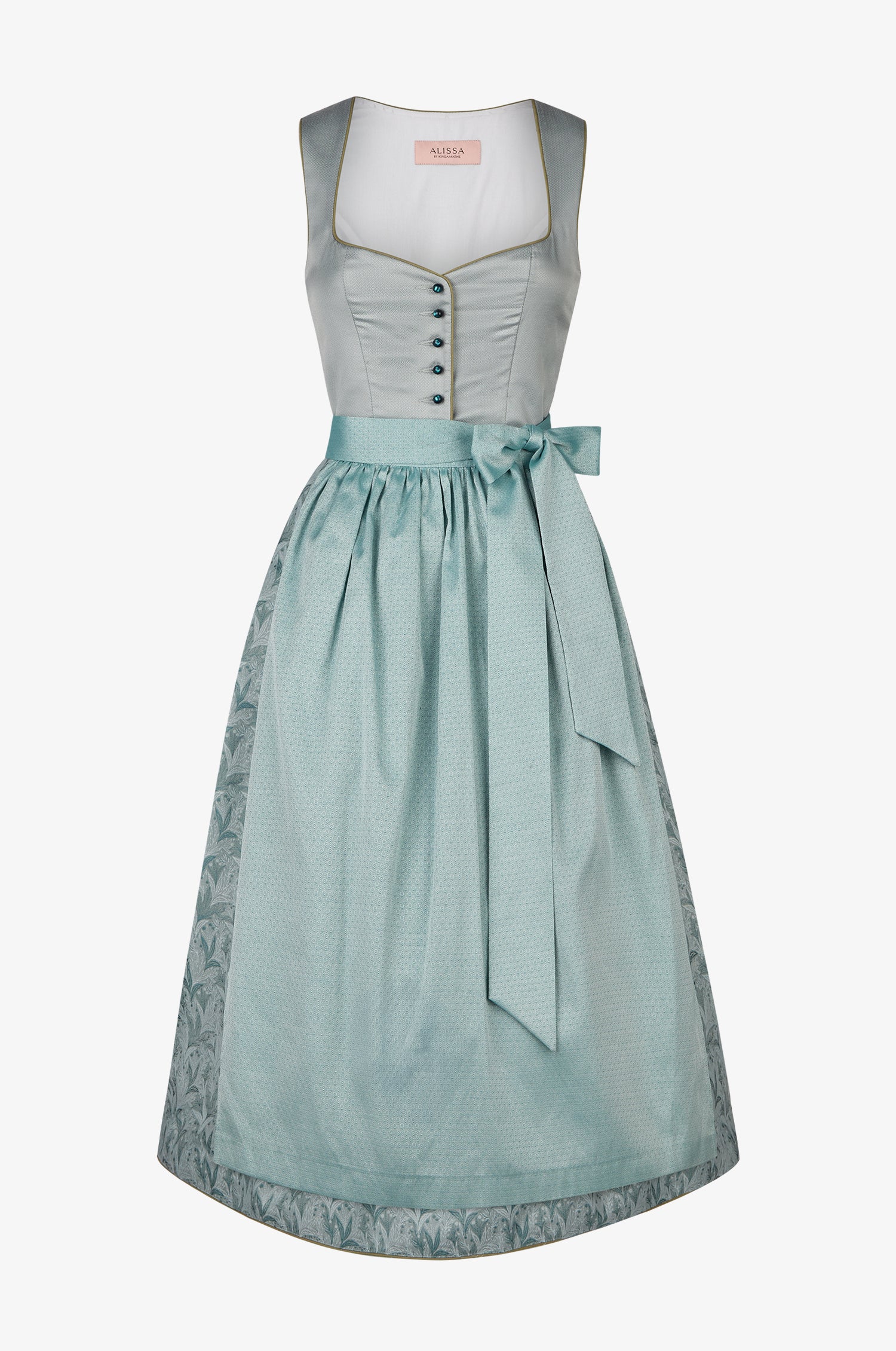 Dirndl Talea in Eisblau - TRACHT À PORTER