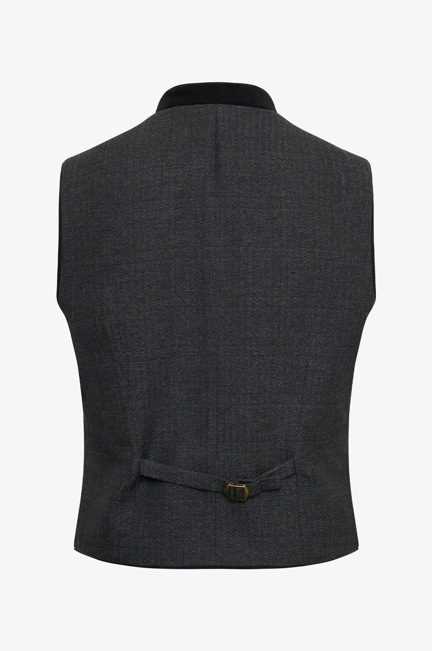 Gilet Nick in Schwarz