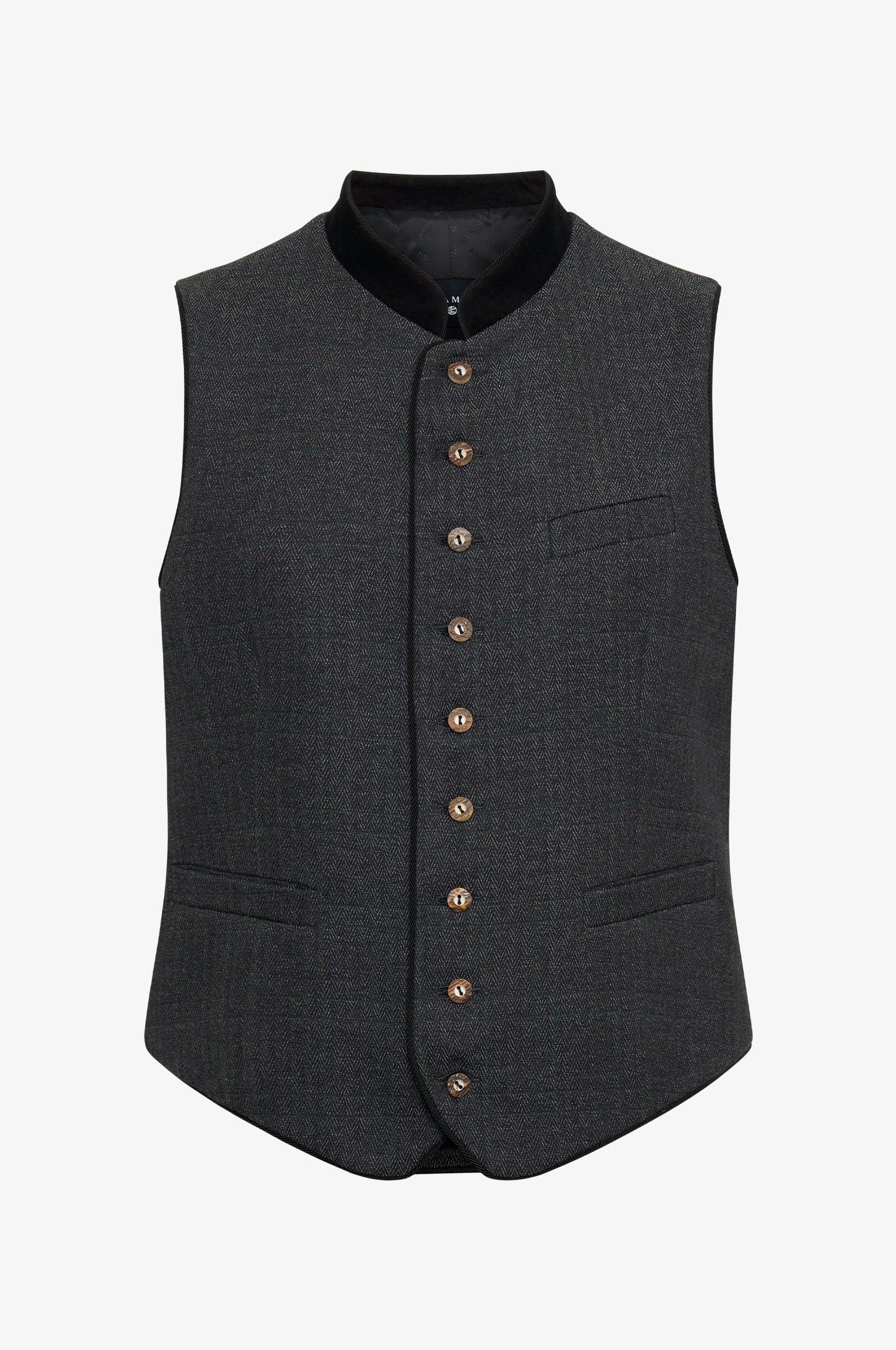 Gilet Nick in Schwarz