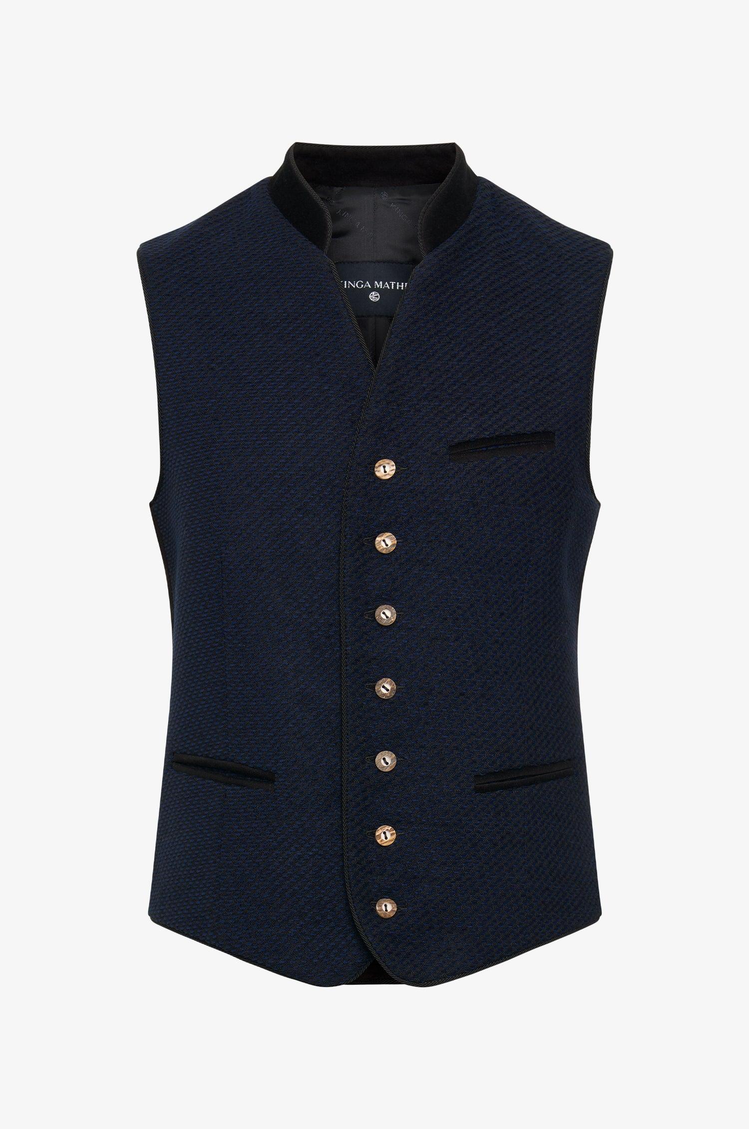 Gilet Henry in Nachtblau
