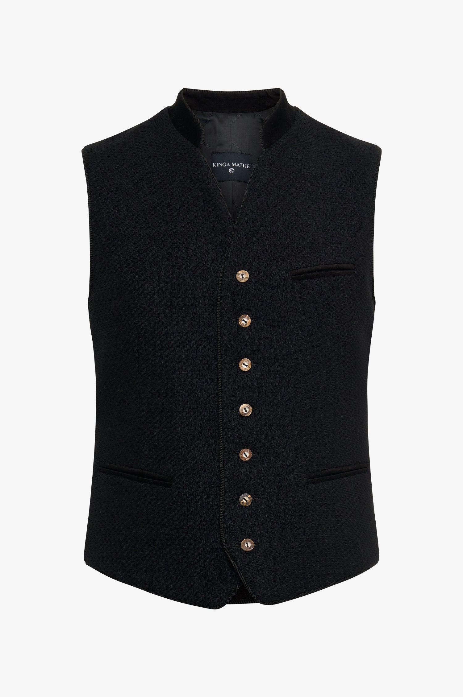 Gilet Henry in Schwarz