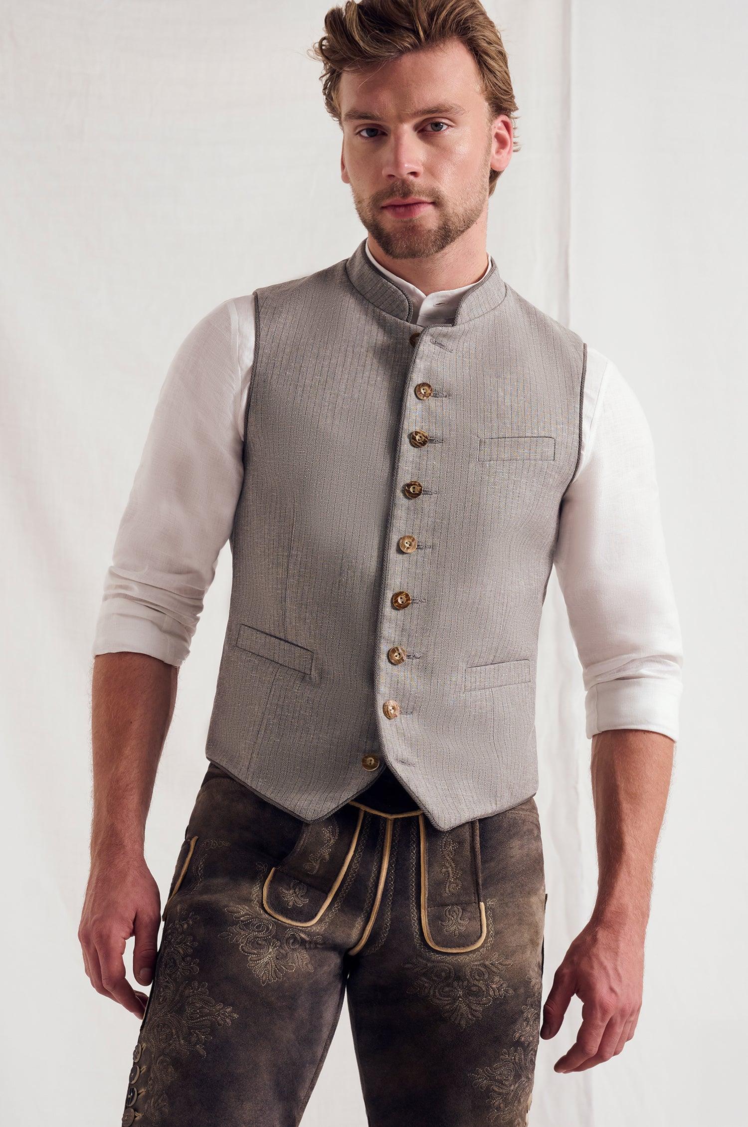 Trachtenweste Nick in Sand - TRACHT À PORTER