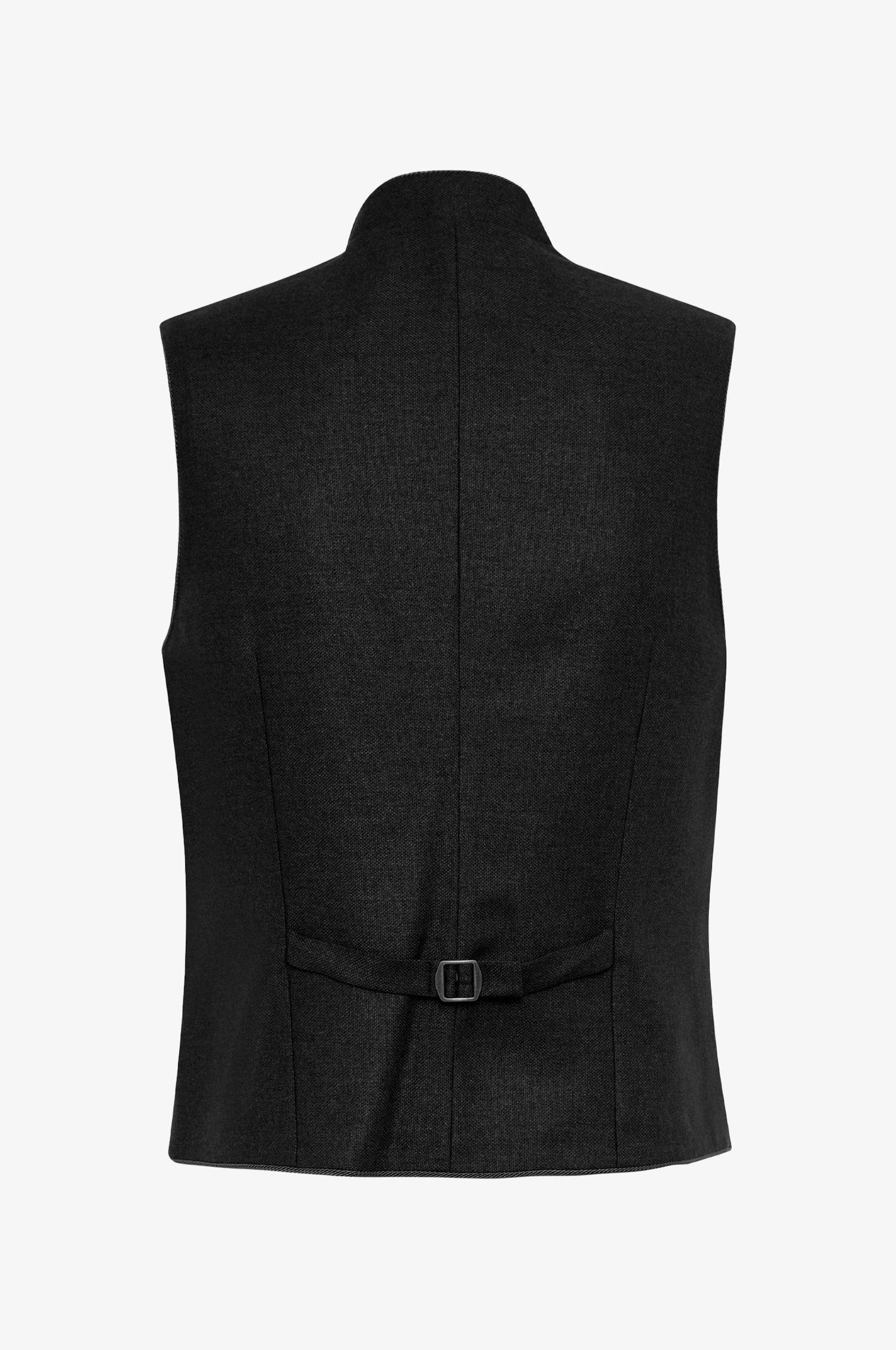 Trachtenweste Nick in Schwarz - TRACHT À PORTER