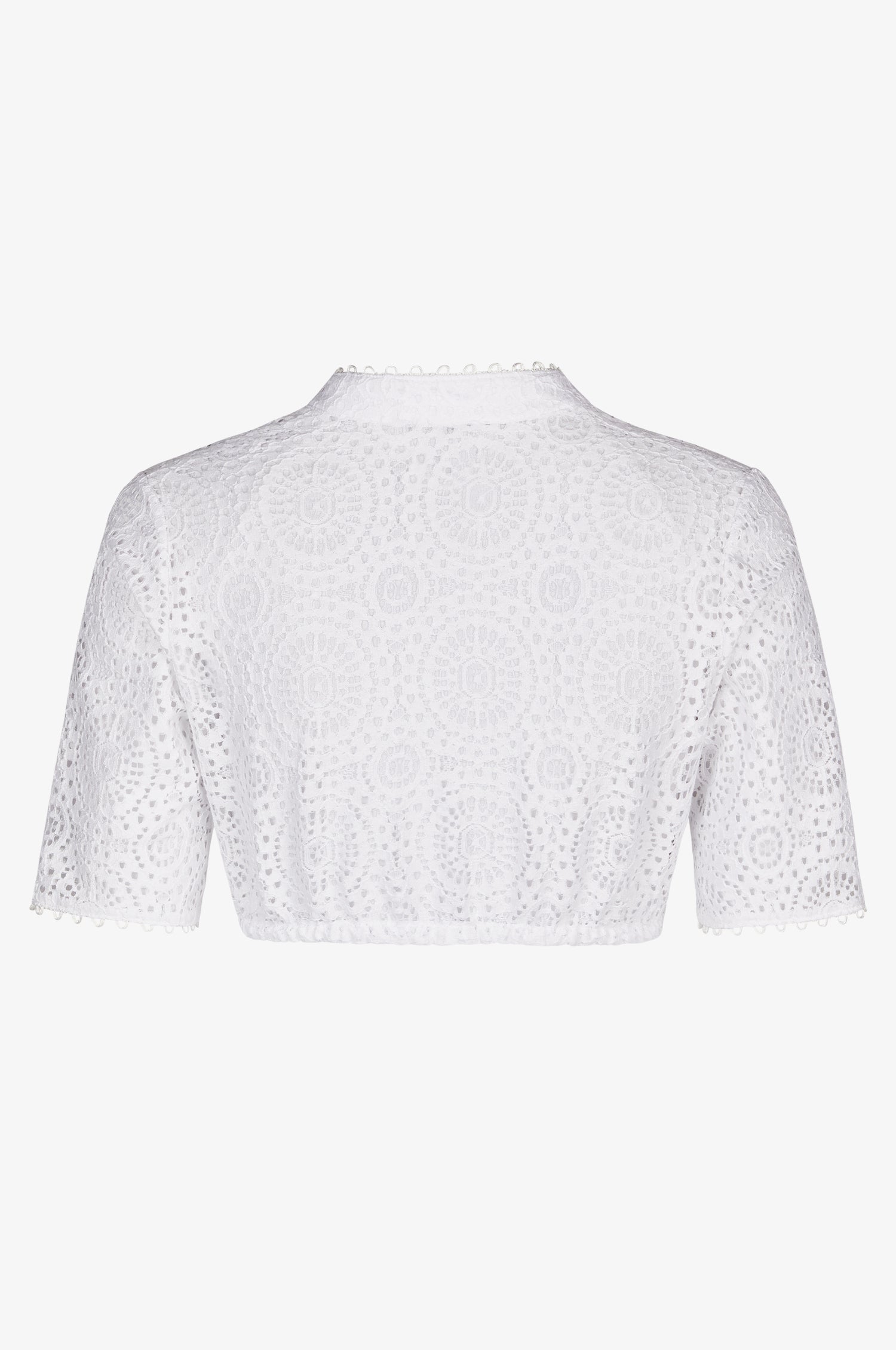 Dirndlbluse Suri mit Halbarm in weiß - TRACHT À PORTER