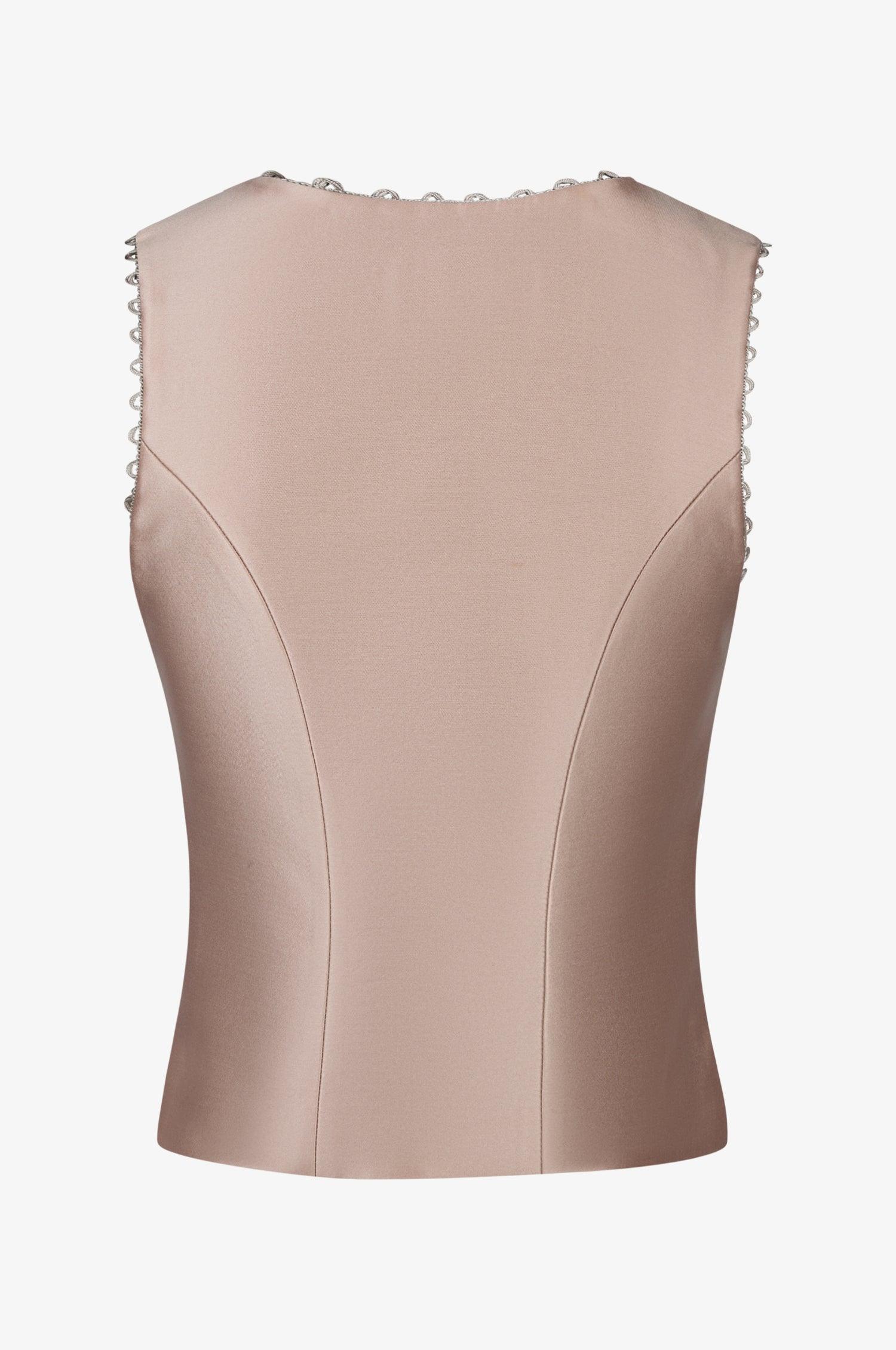 Mieder Alva in Rose