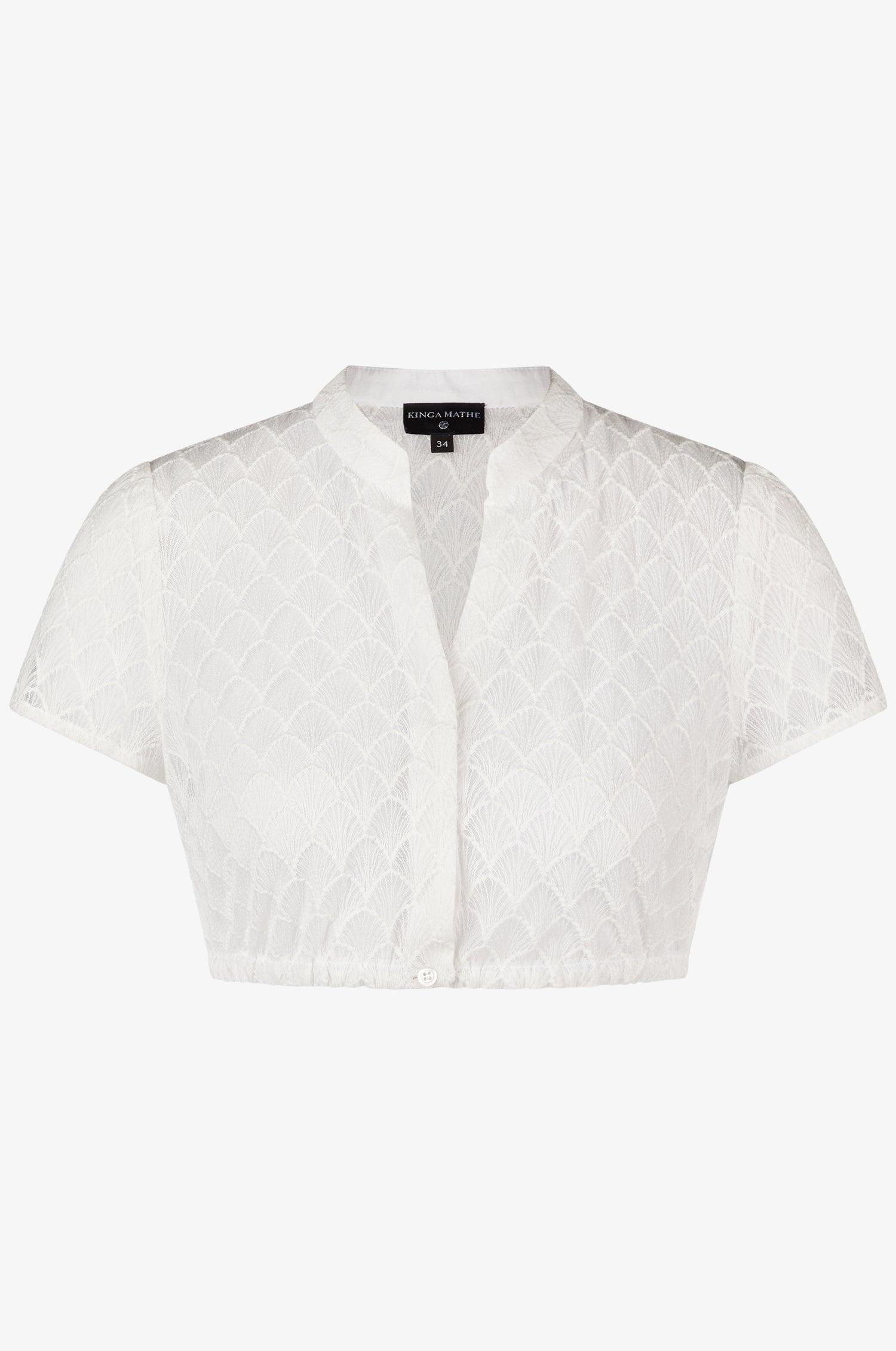 Dirndlbluse Suri in Weiß - TRACHT À PORTER