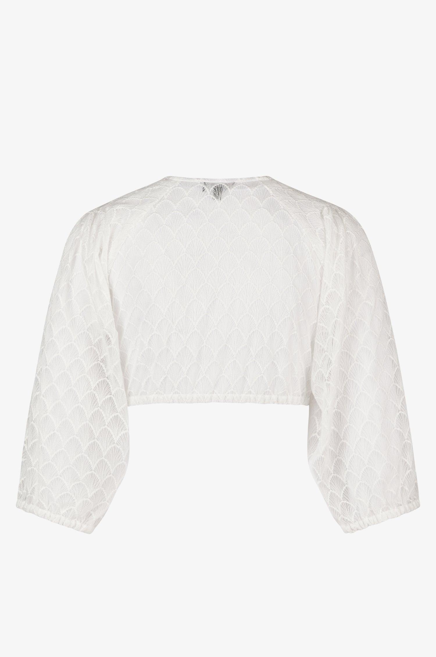 Bluse Kaira in Weiß - TRACHT À PORTER