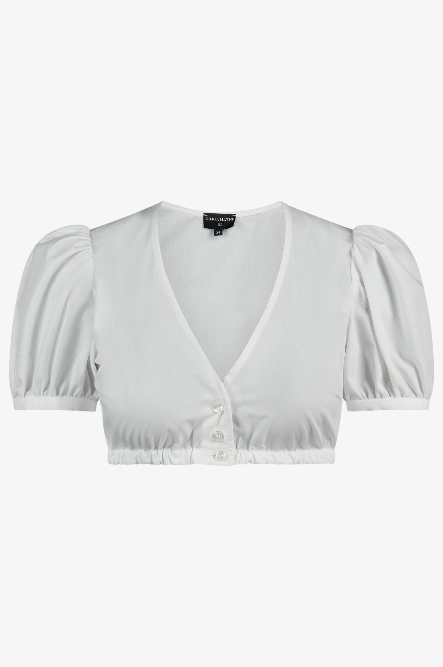 Dirndlbluse Anna in Weiß