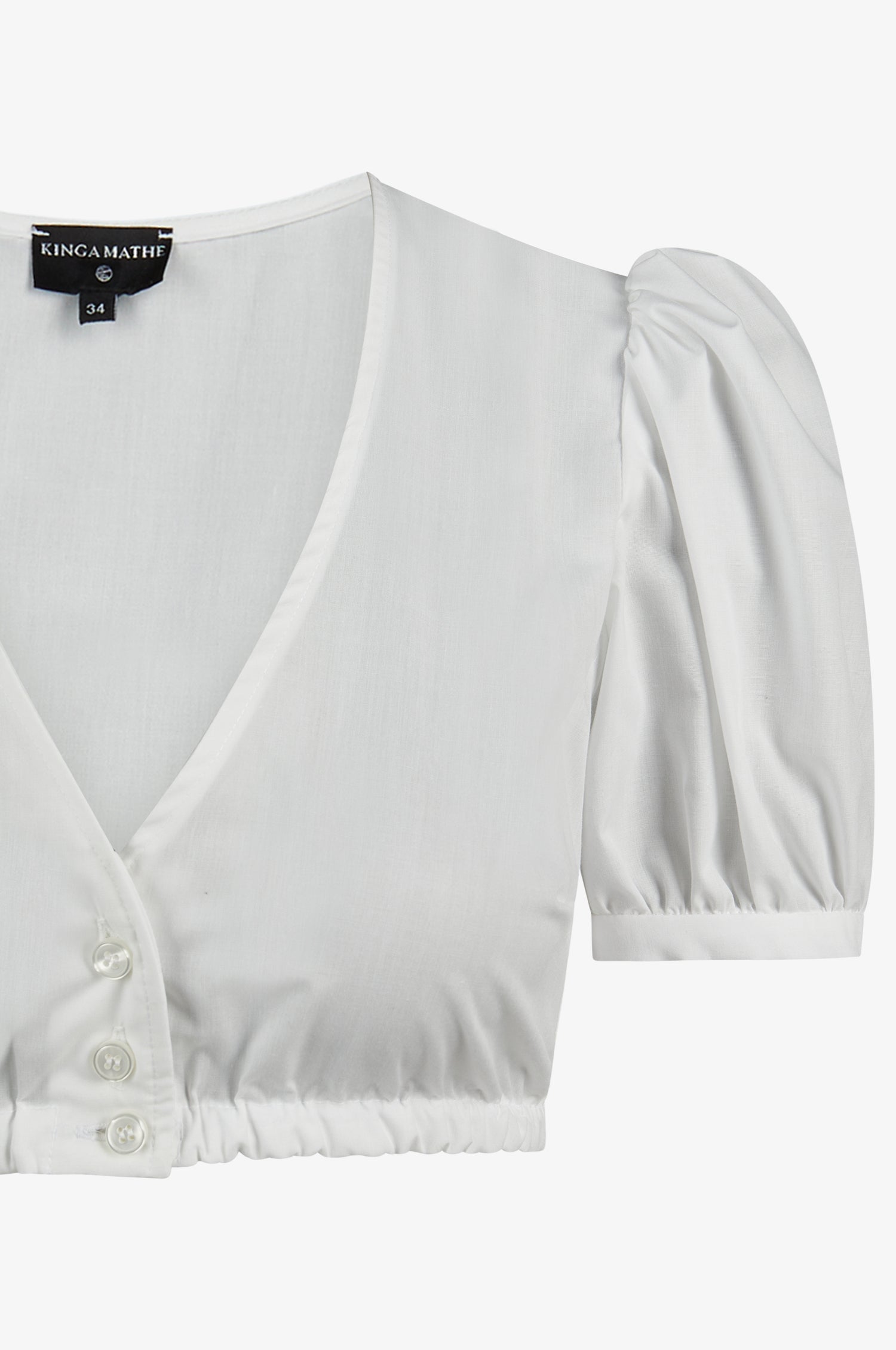 Dirndlbluse Anna in Weiß