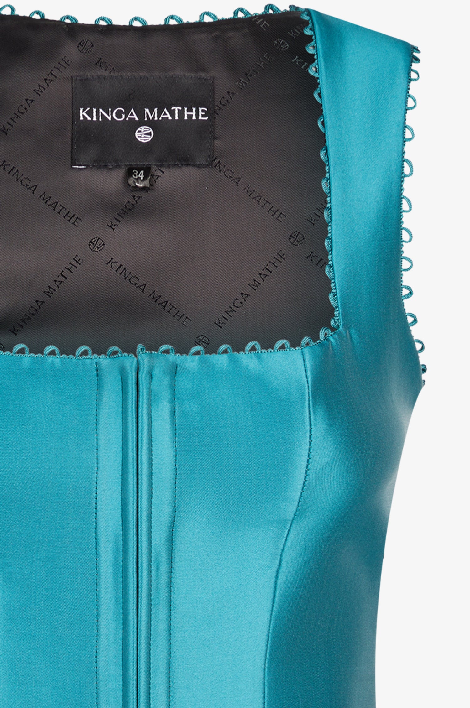 Mieder Alva in Aqua