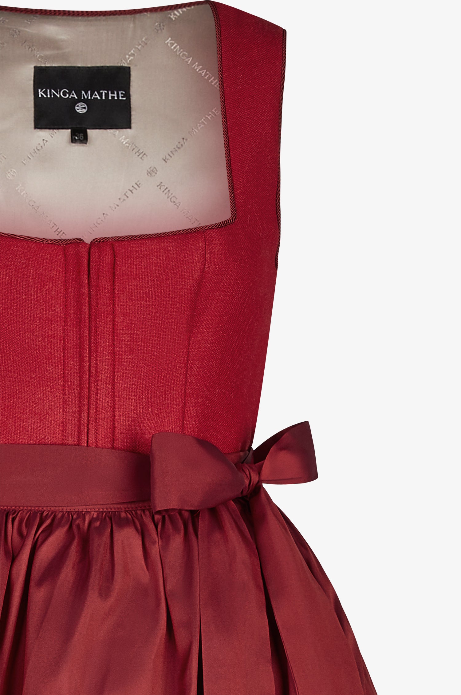 Dirndl Vlora in Rot