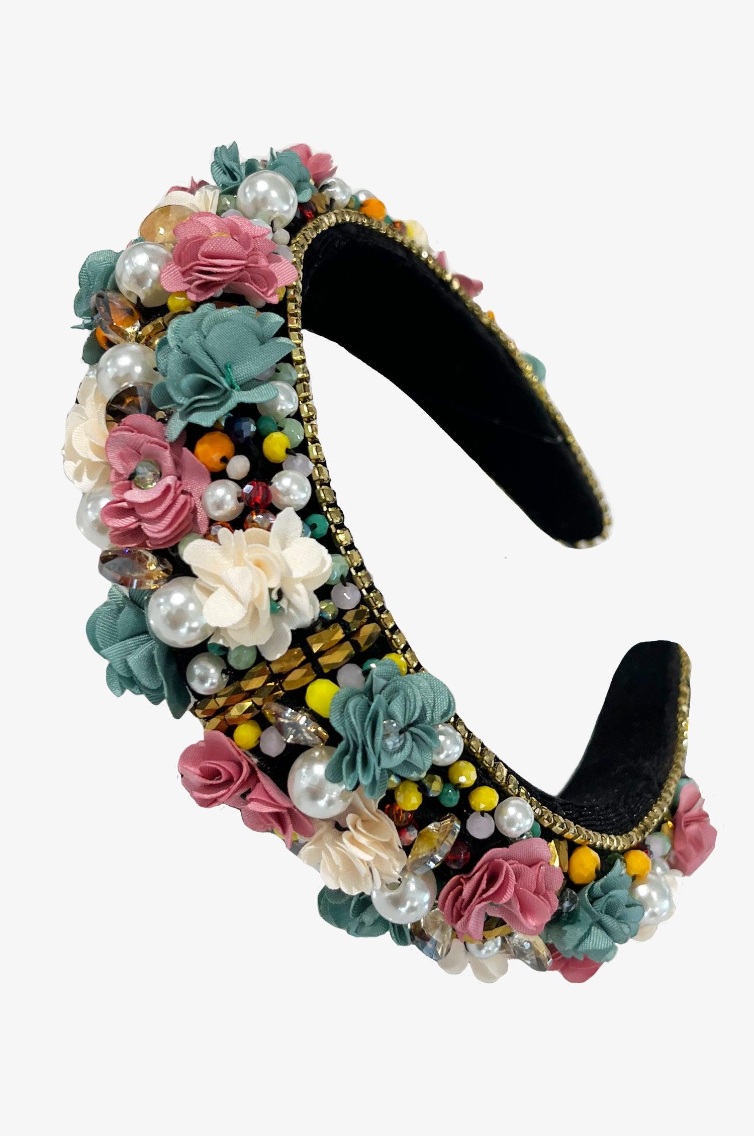 Haarreif mit Blumen - TRACHT À PORTER