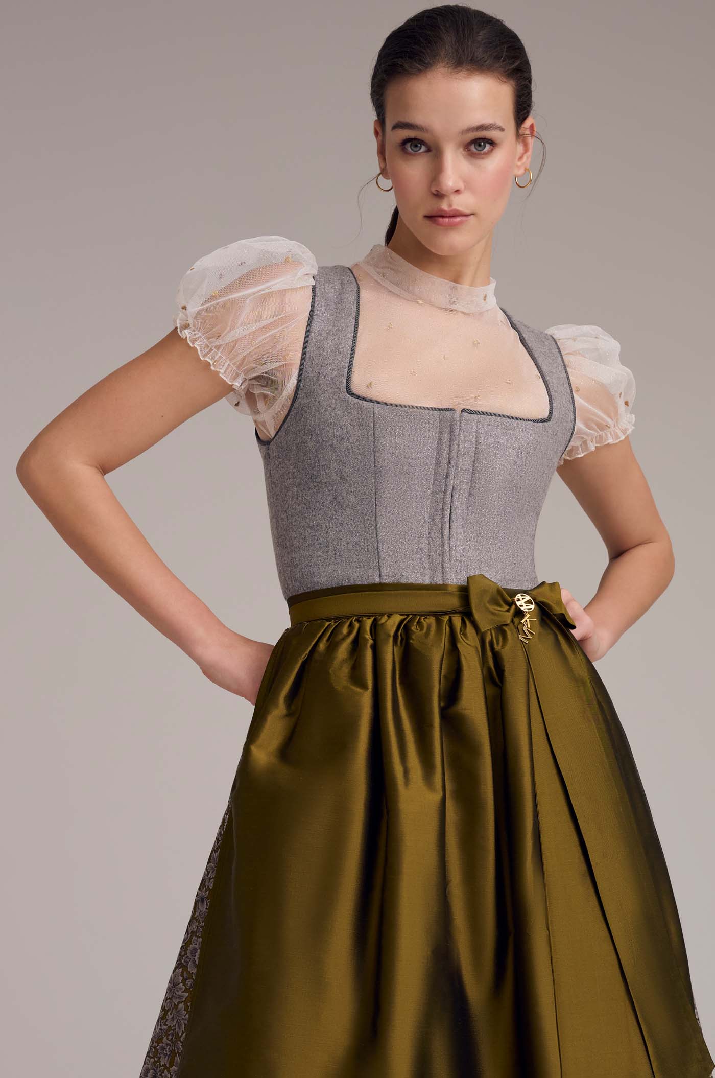 Bluse Leni in Gold