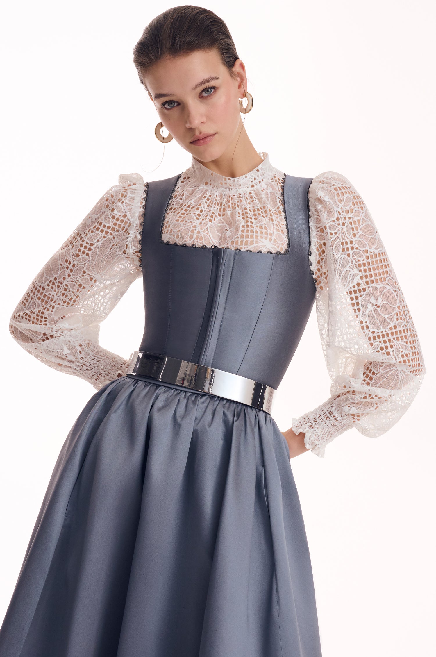 Bluse Cornelia in Weiß