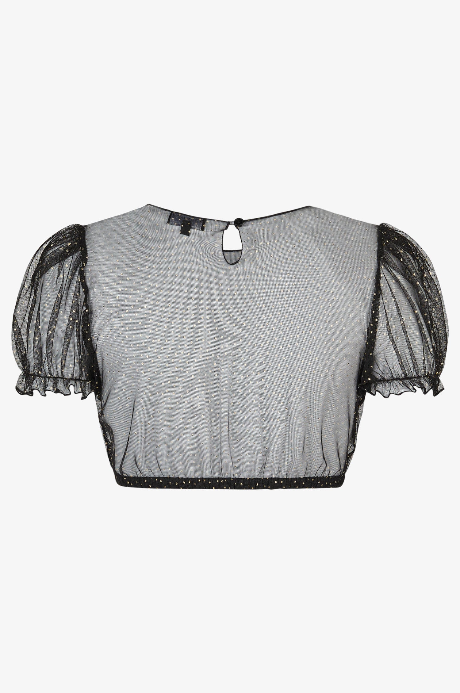 Dirndlbluse Lena in Schwarz