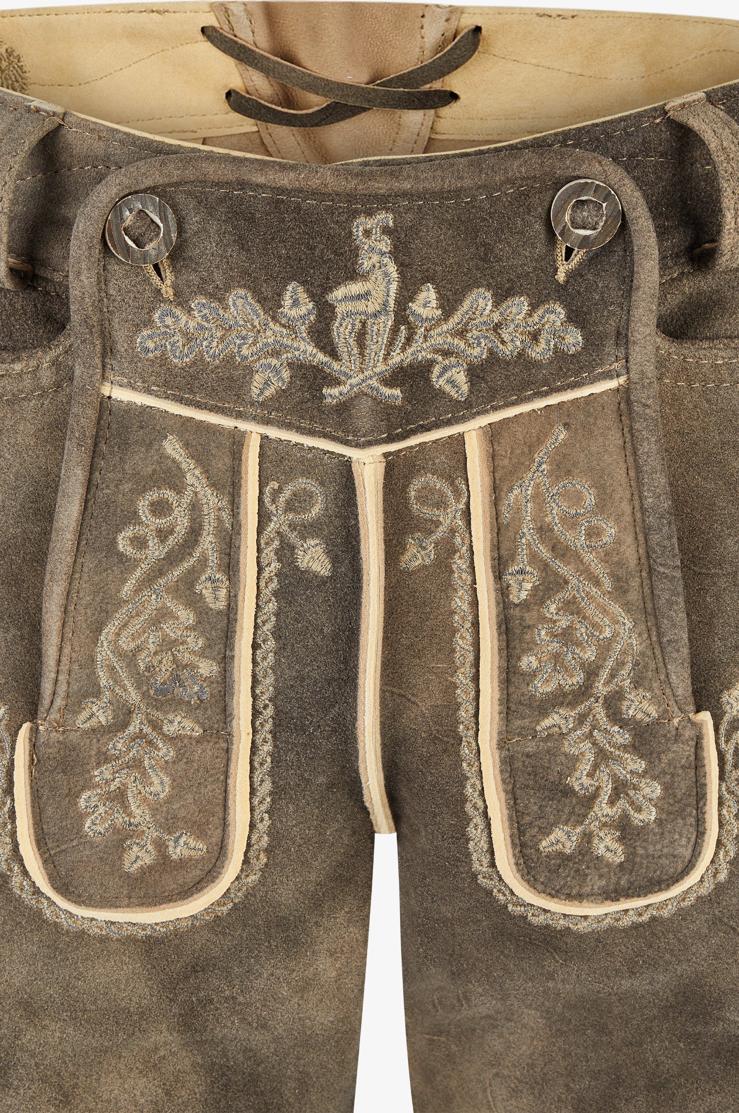 Ziegenlederhose Sepp in Natur