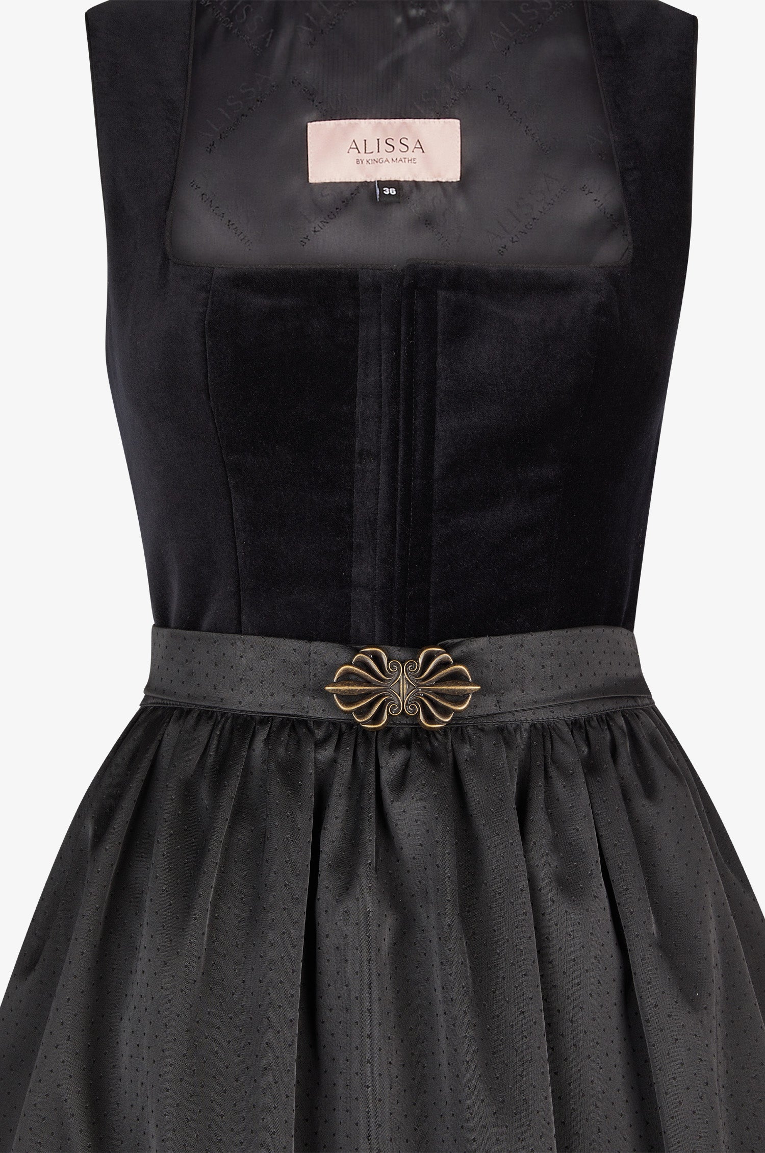 Dirndl Lumi in Schwarz