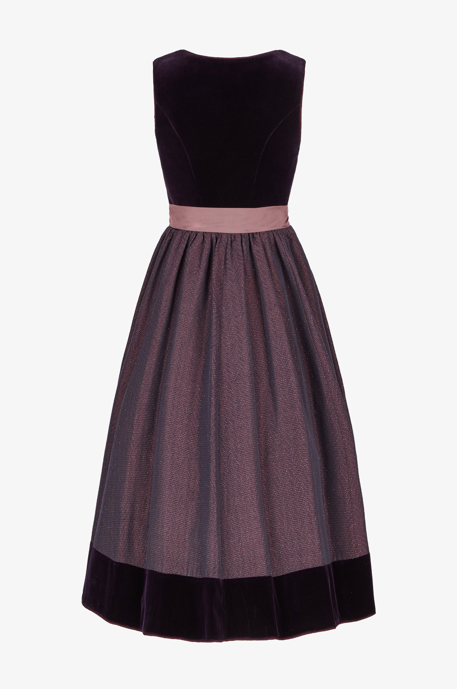 Dirndl Tuzla in Aubergine
