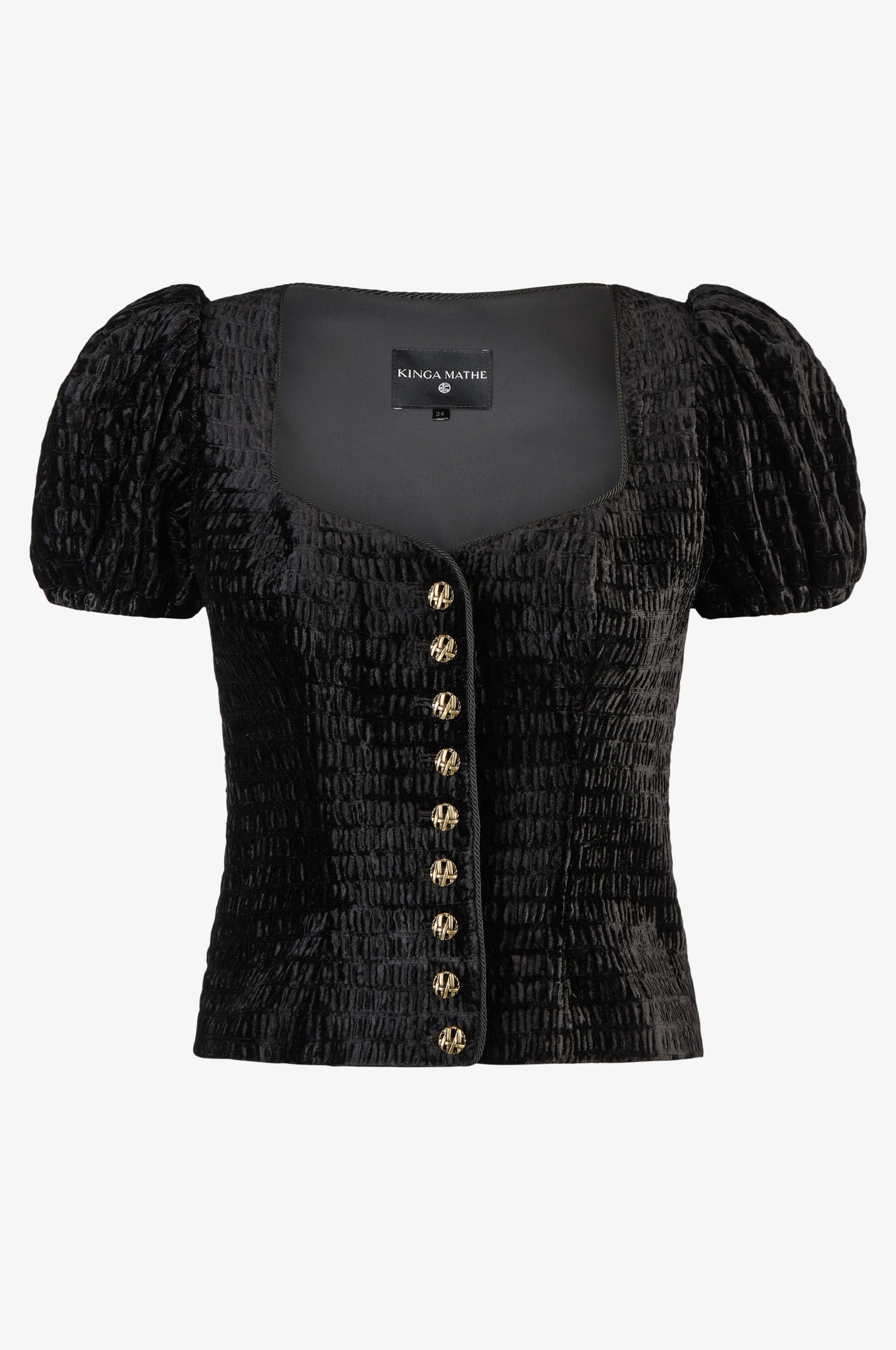 Mieder Juna in Schwarz