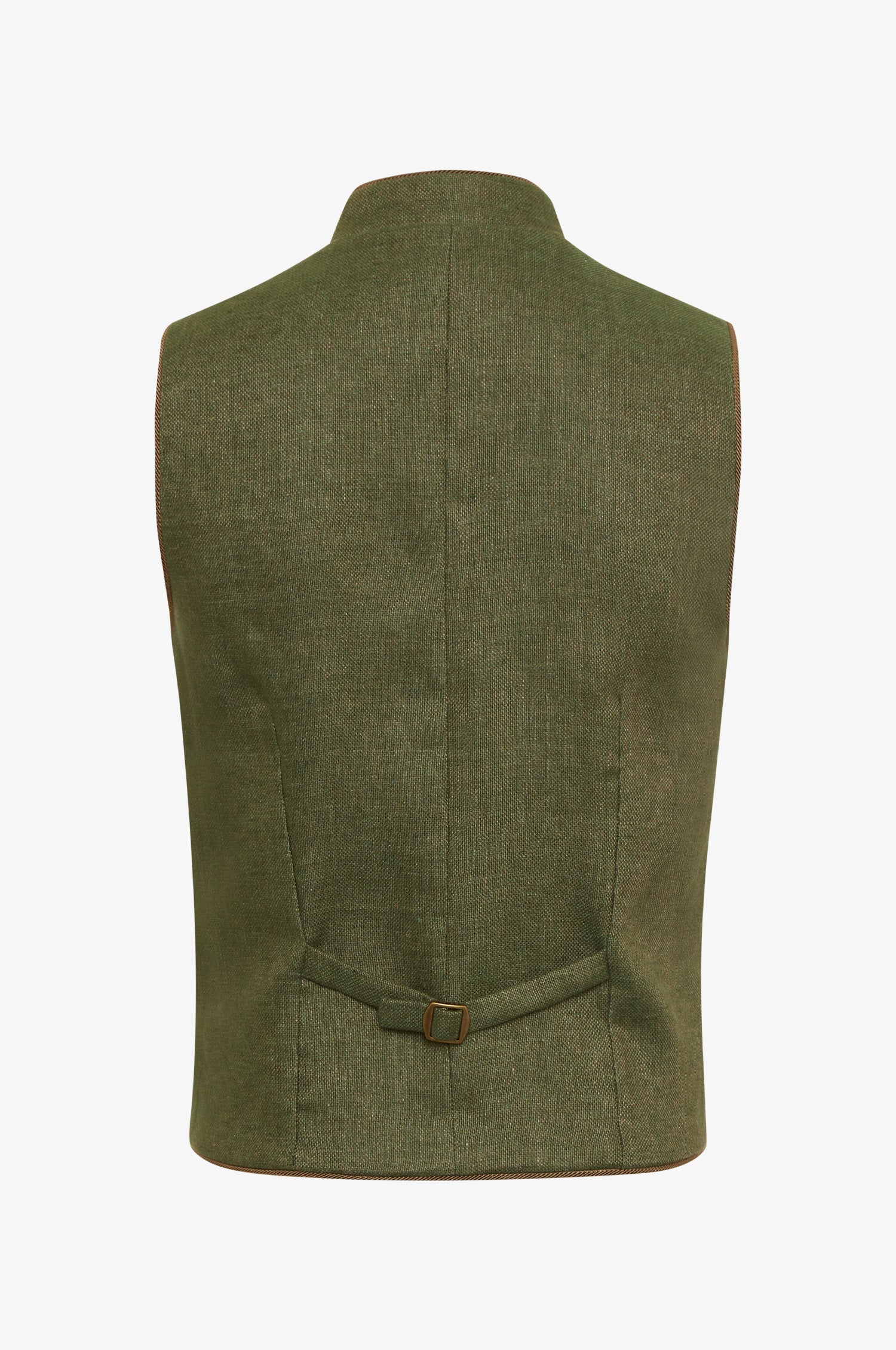 Leinen Trachtenweste Nick in Loden