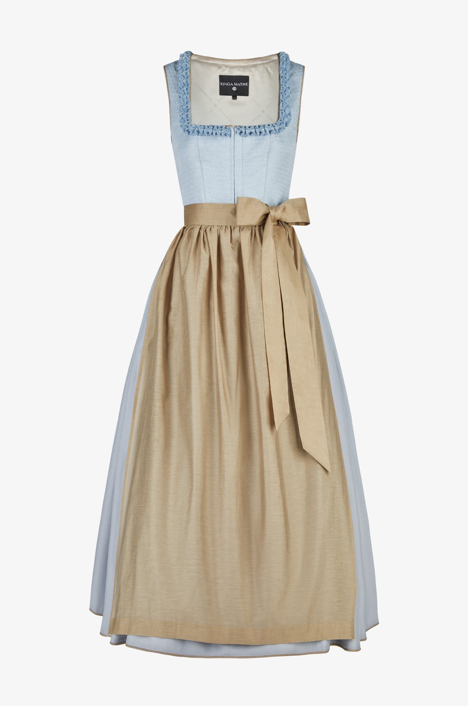 Dirndl Salerno in Eisblau