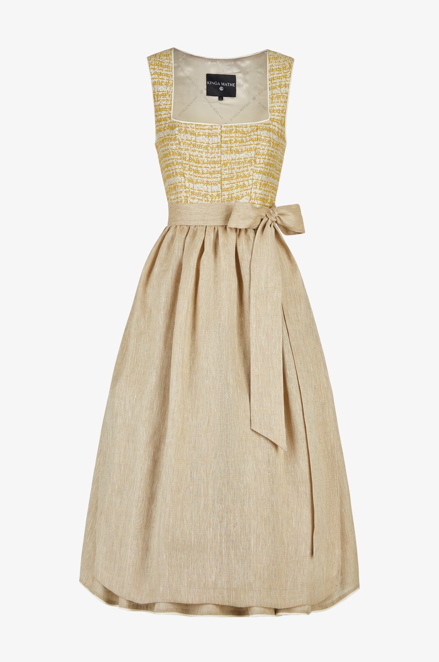 Dirndl Saranda in Gelb