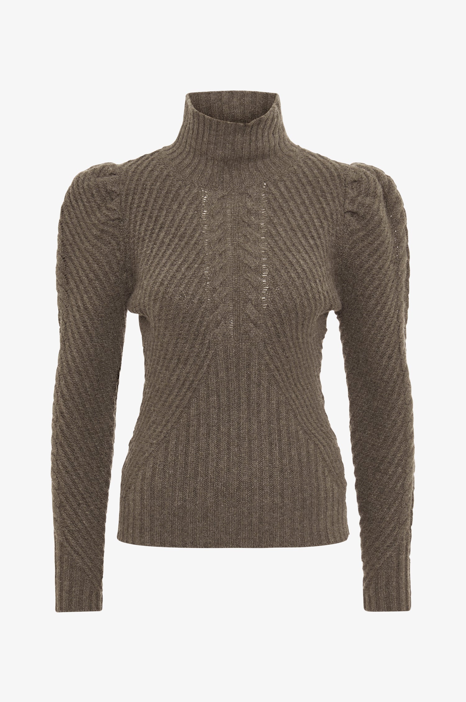 Cashmere Pullover Clara in Taupe