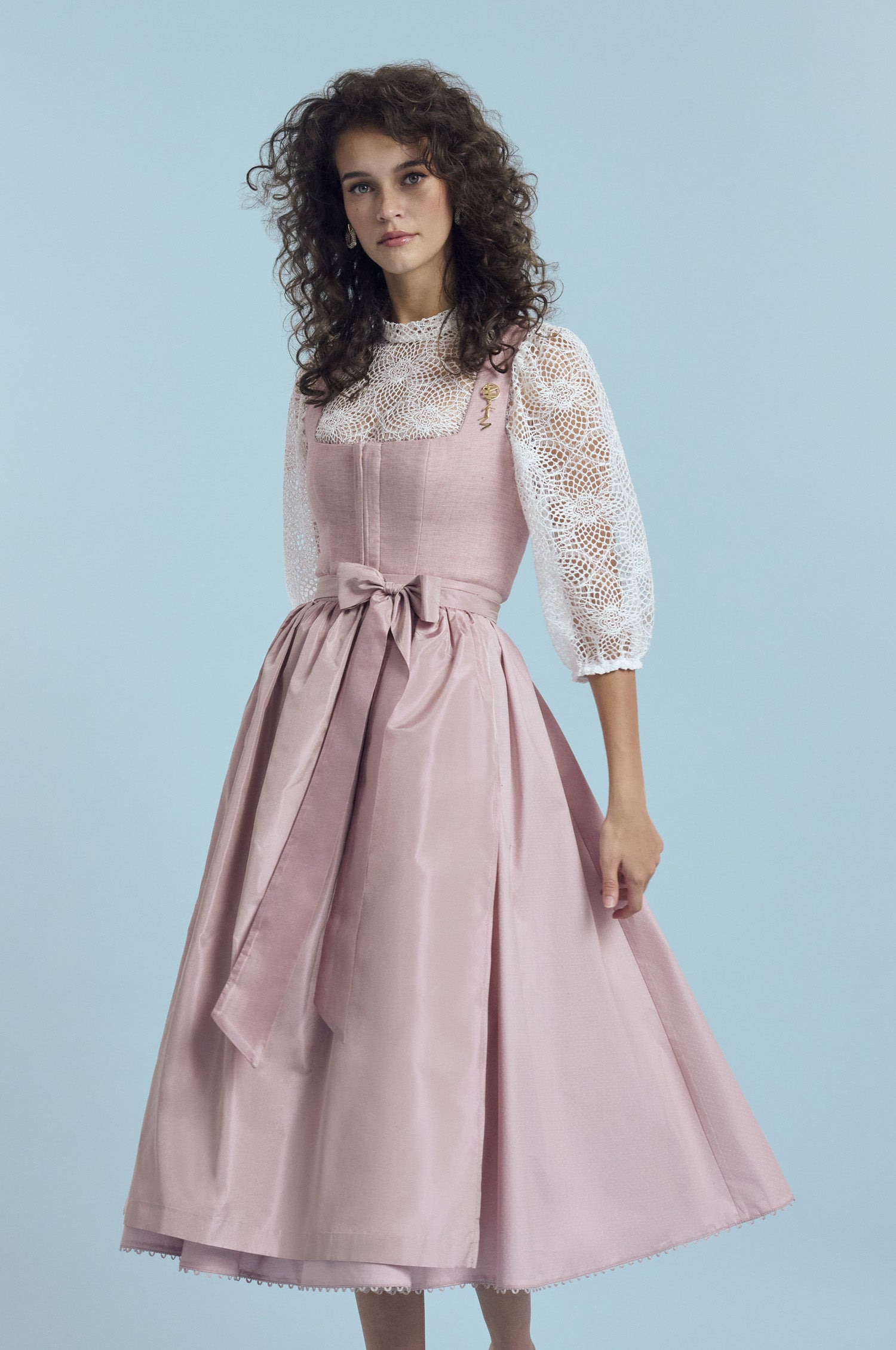 Dirndl Korfu in Rose