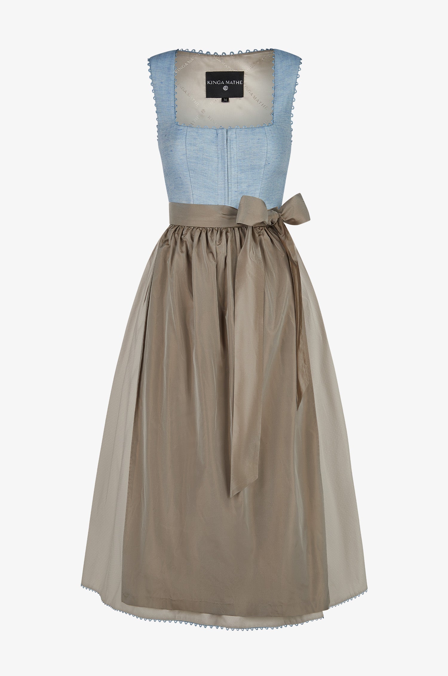 Dirndl Korfu in Blau