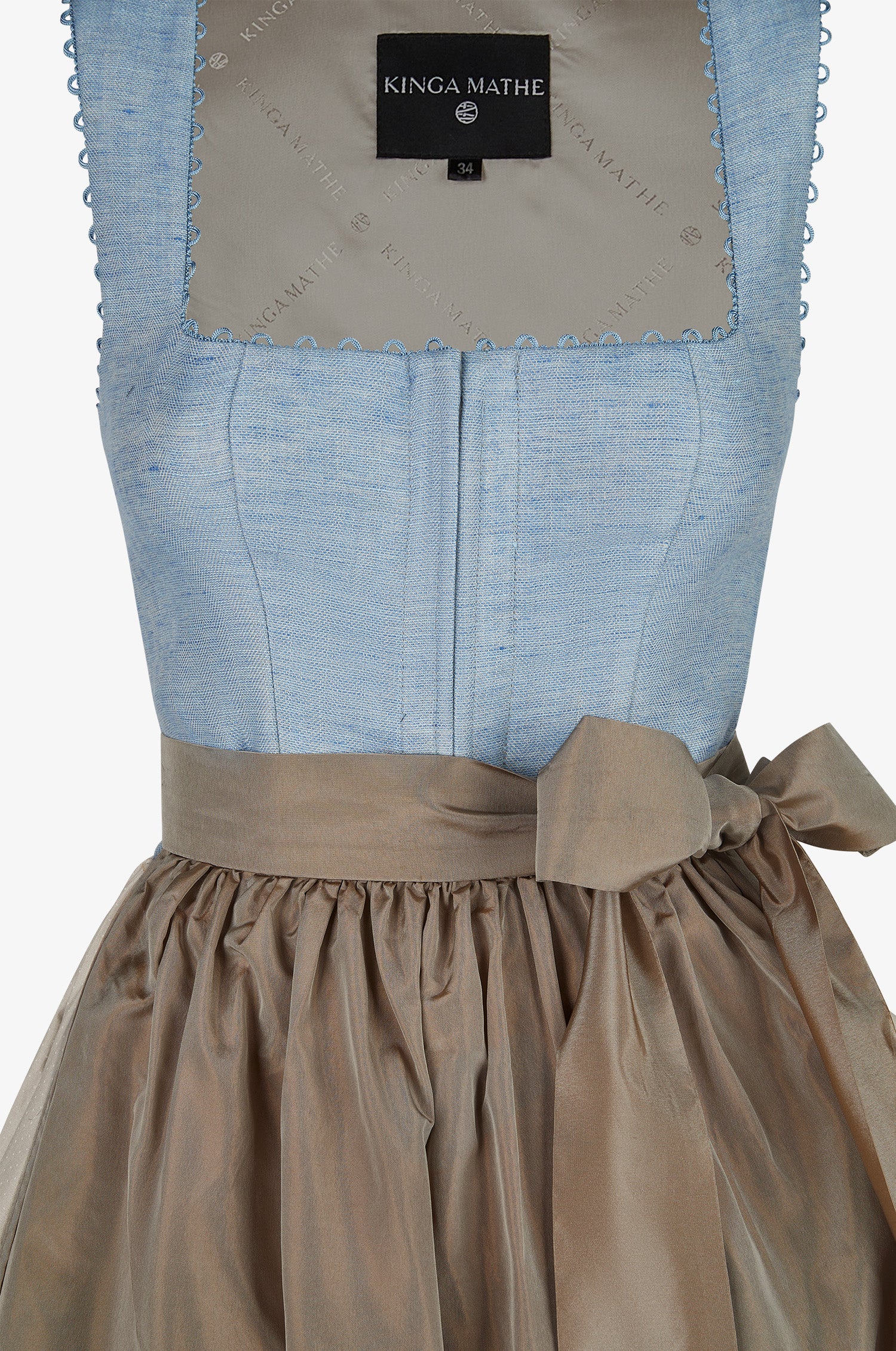 Dirndl Korfu in Blau