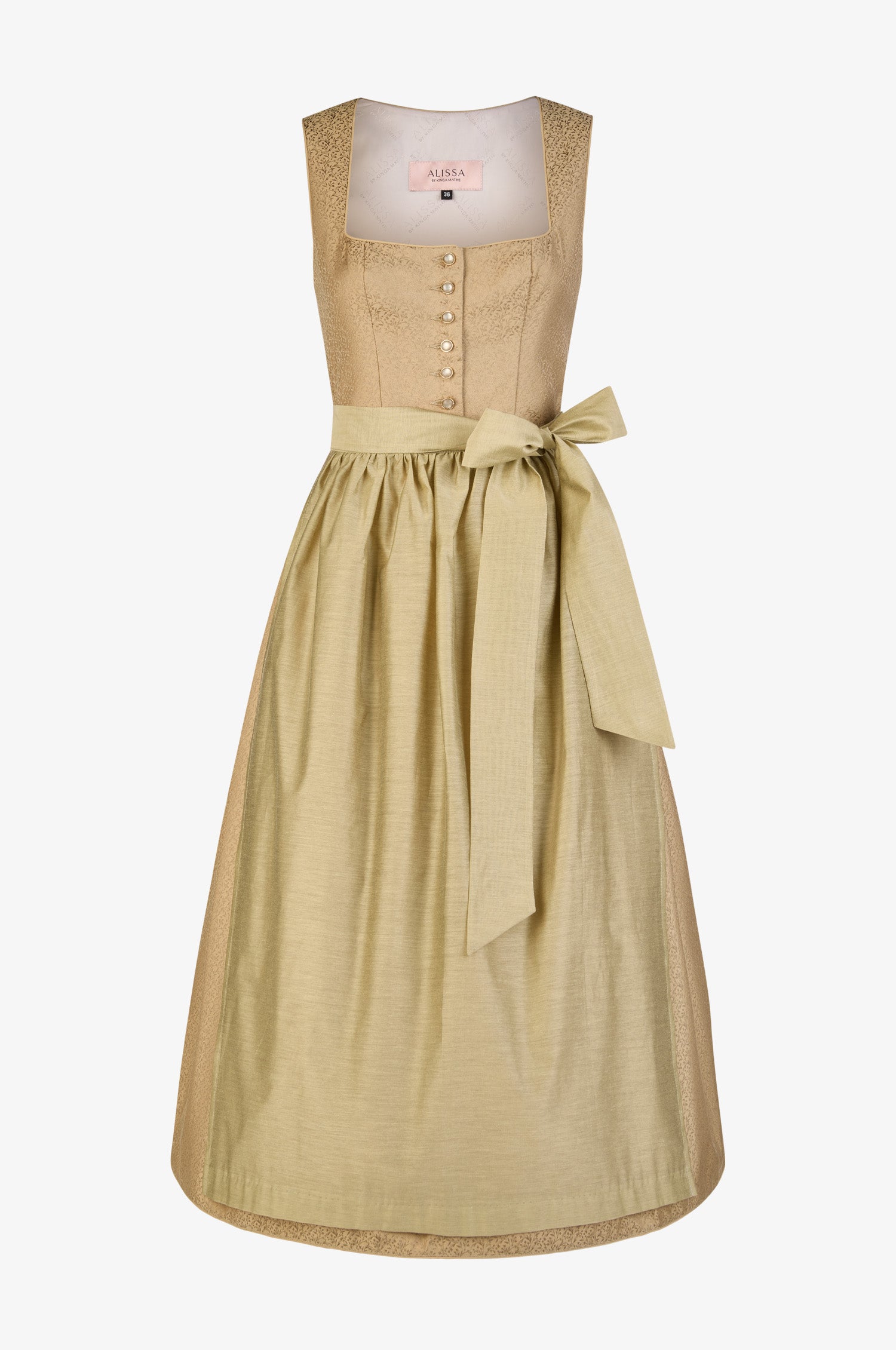 Dirndl Elisabeth in Gold