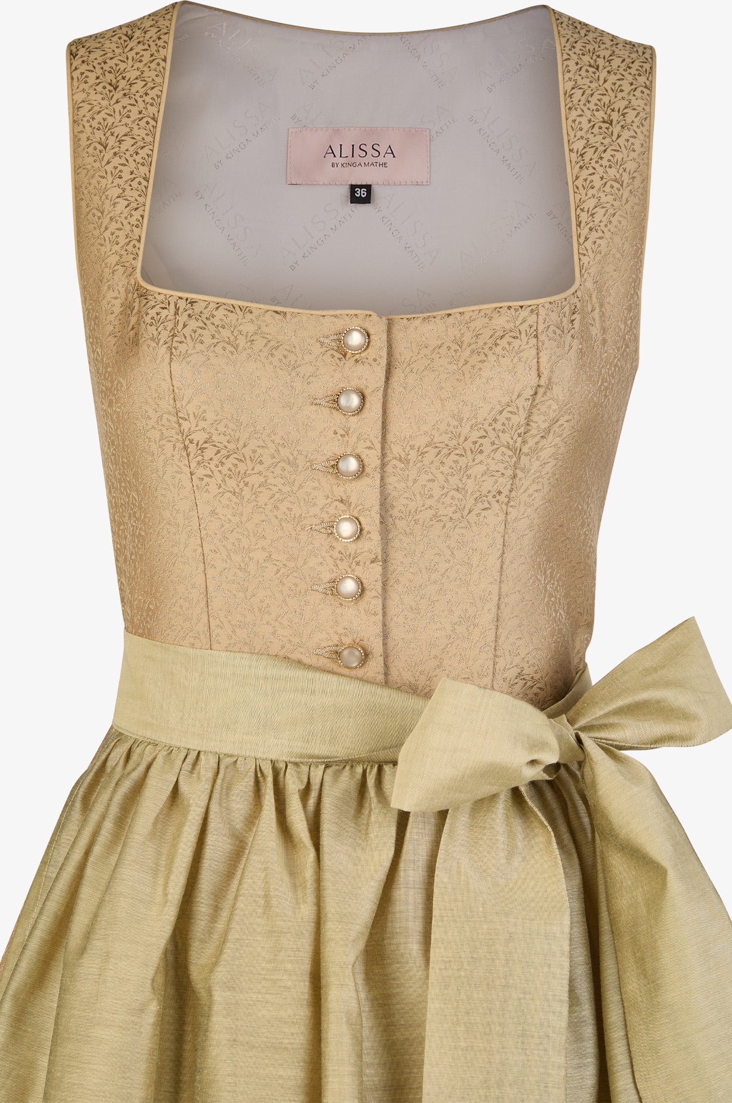 Dirndl Elisabeth in Gold