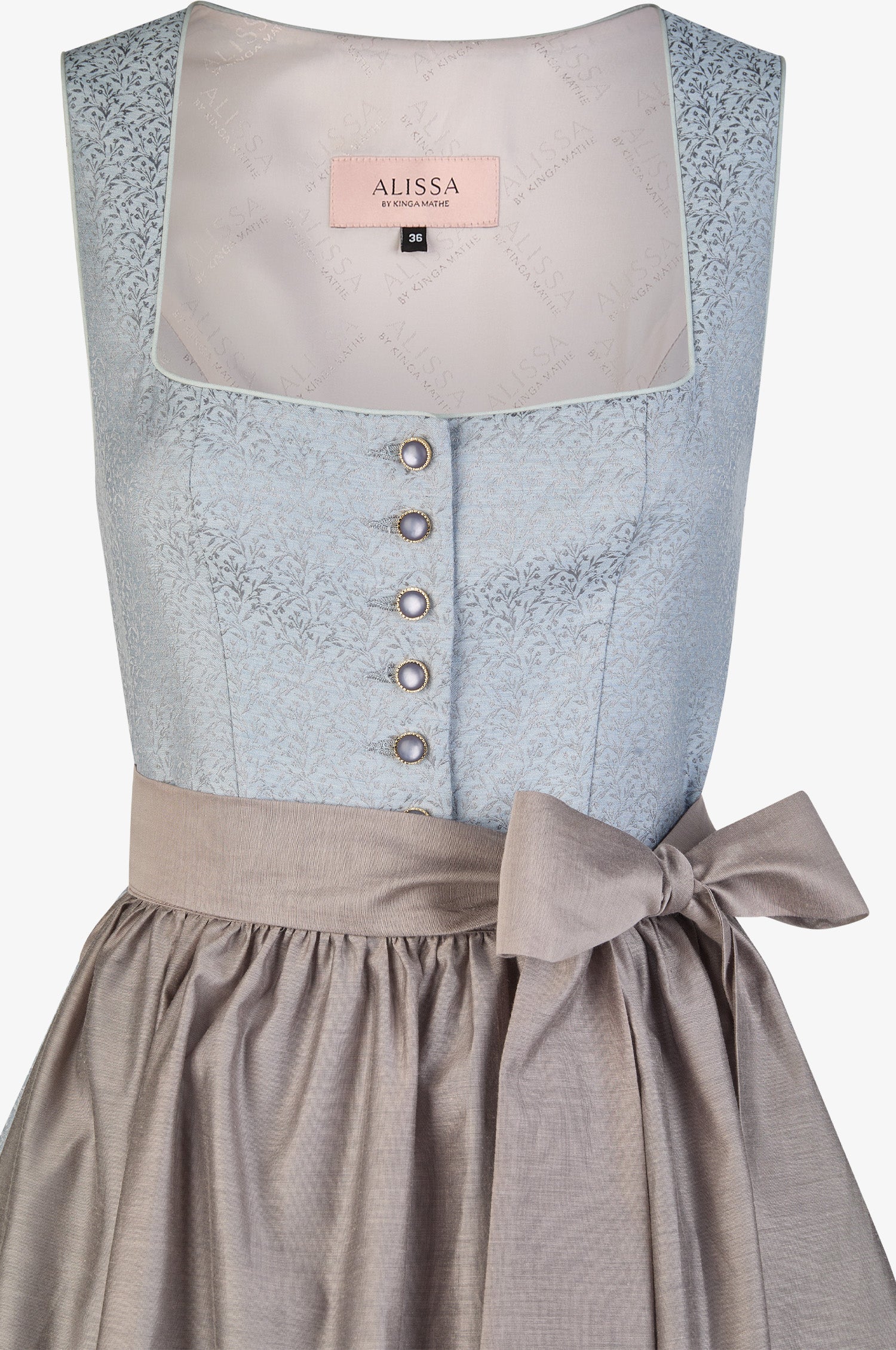 Dirndl Elisabeth in Stahlblau