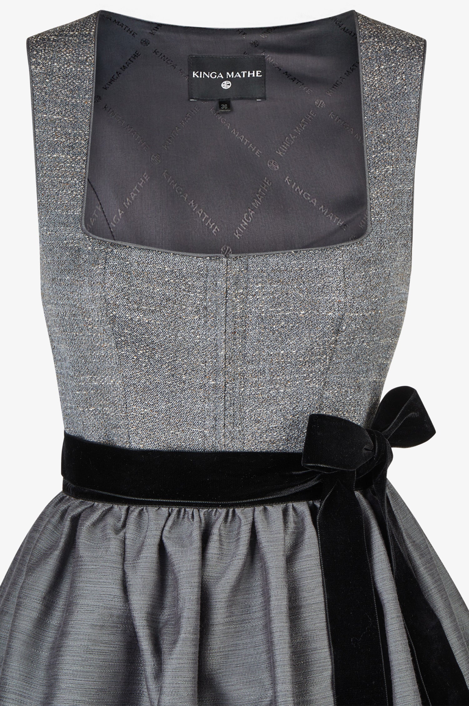 Dirndl Fasano in Grau