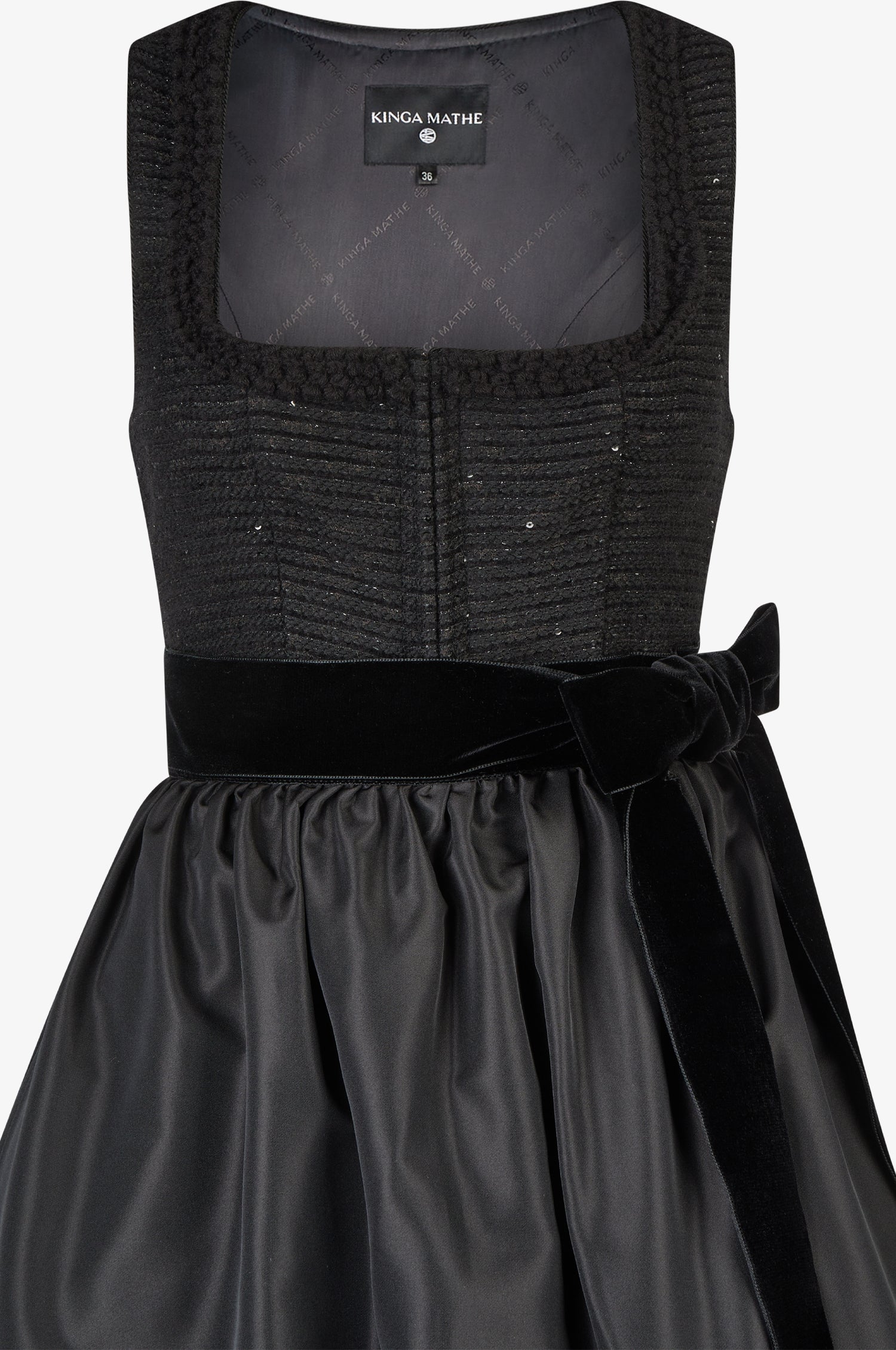 Dirndl Sorrento in Schwarz