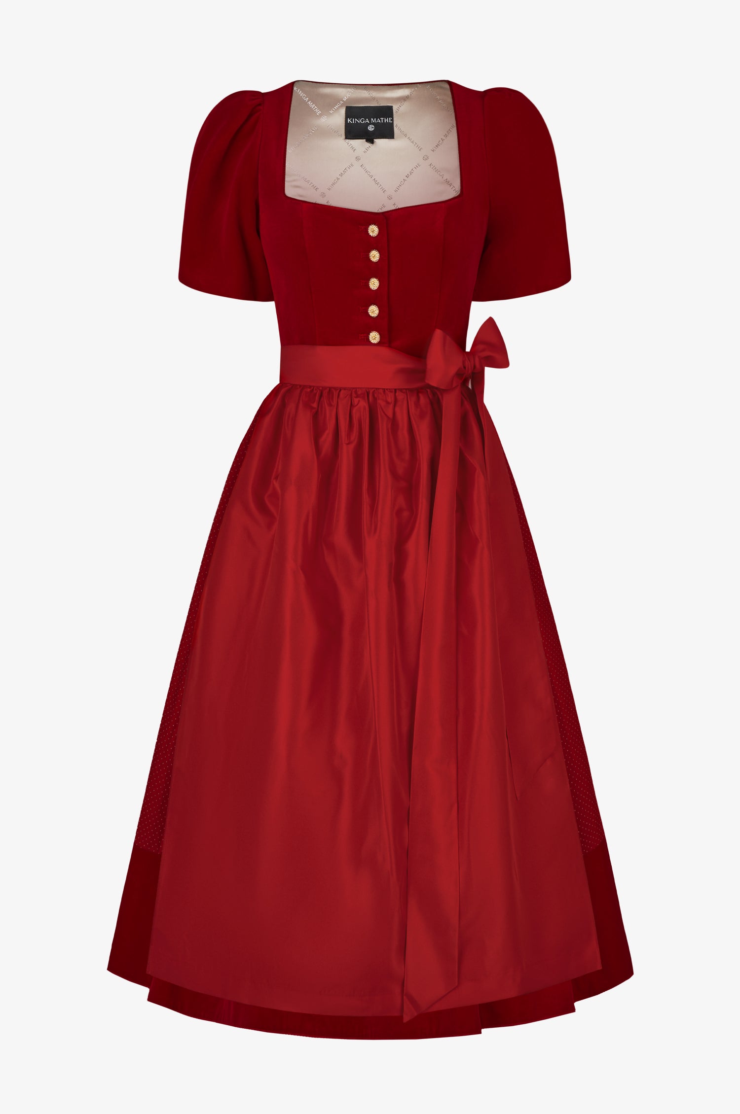 Dirndl Minori in Rot