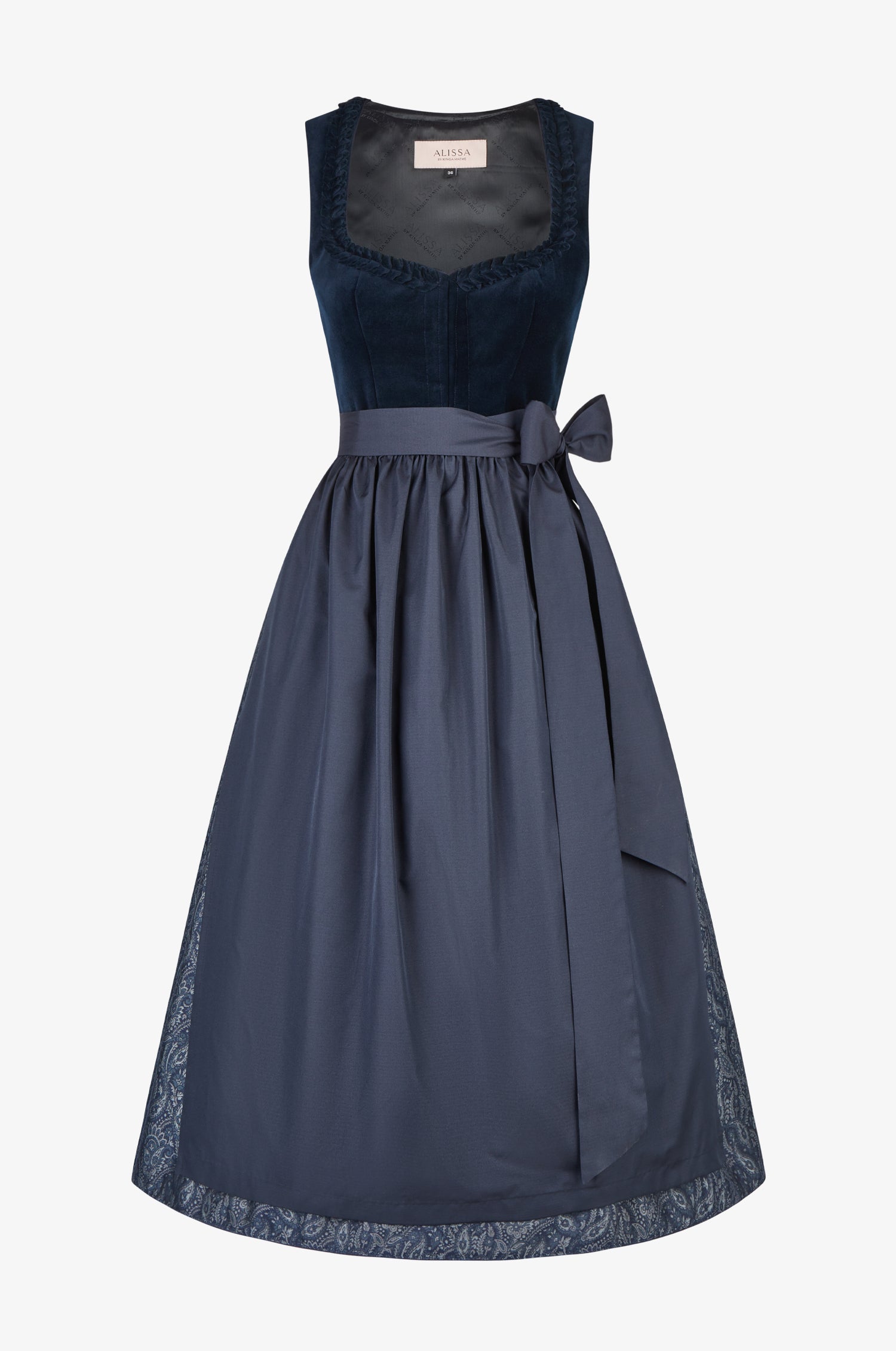 Dirndl Tara in Nachtblau