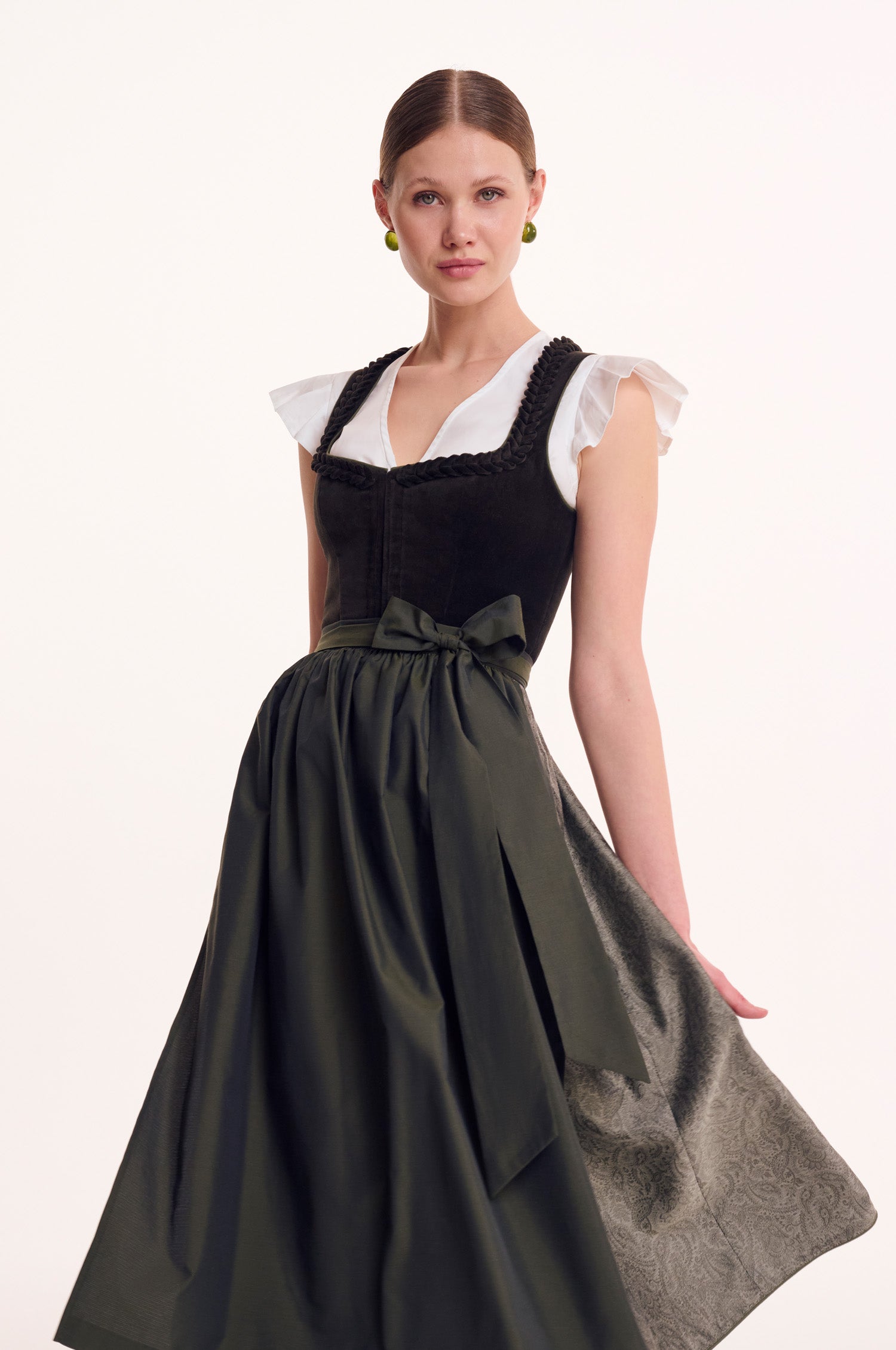 Dirndl Tara in Olive