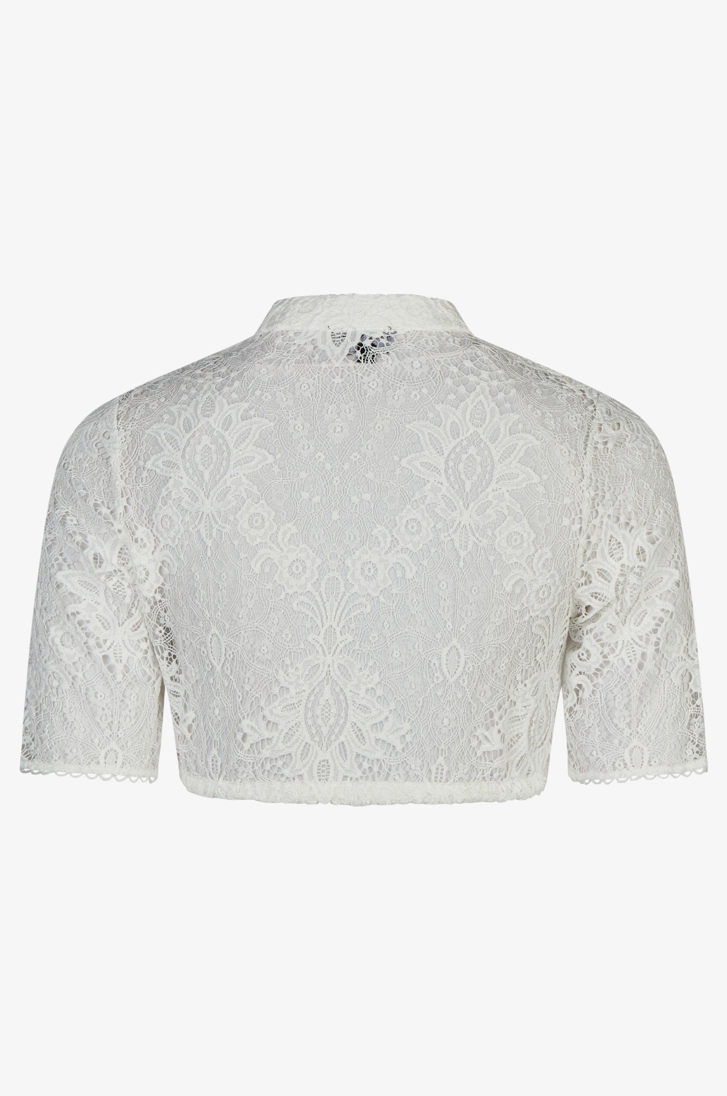 Dirndlbluse Suri mit Halbarm in Weiß