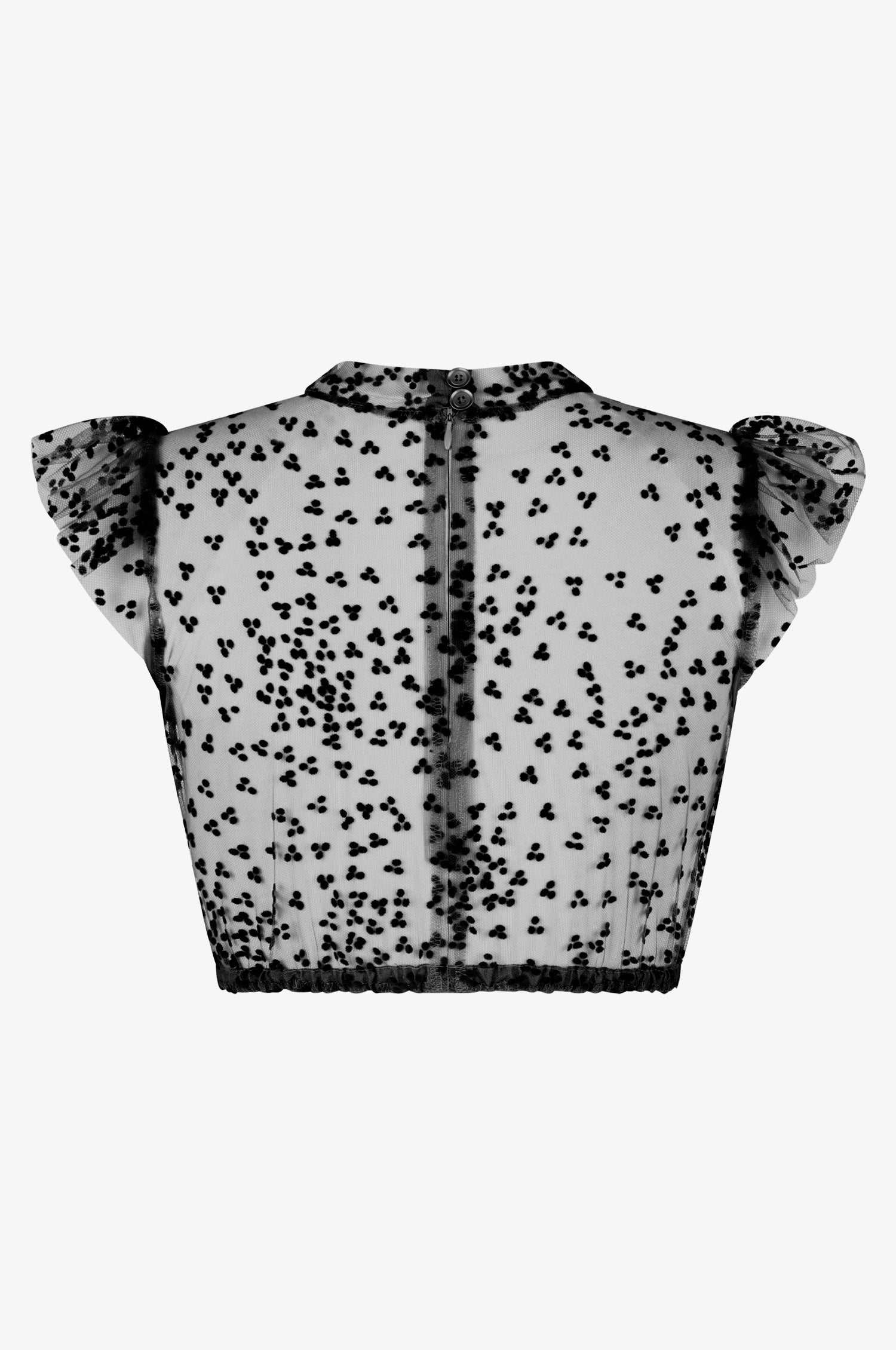Dirndlbluse Heiki in Schwarz
