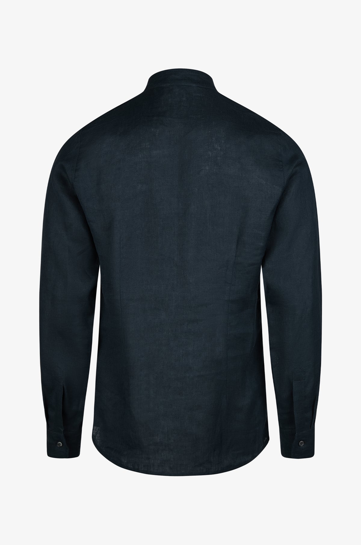Leinenhemd Hemd Leo in Midnight
