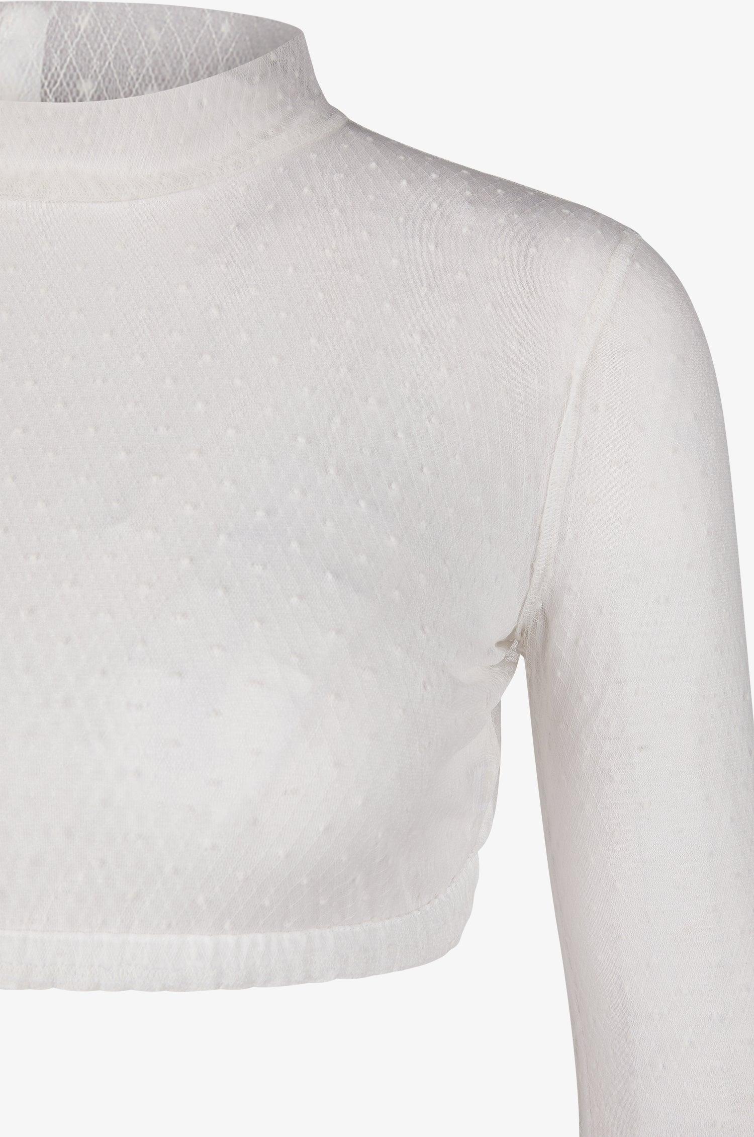 Dirndlbluse Liliana in Weiß - TRACHT À PORTER
